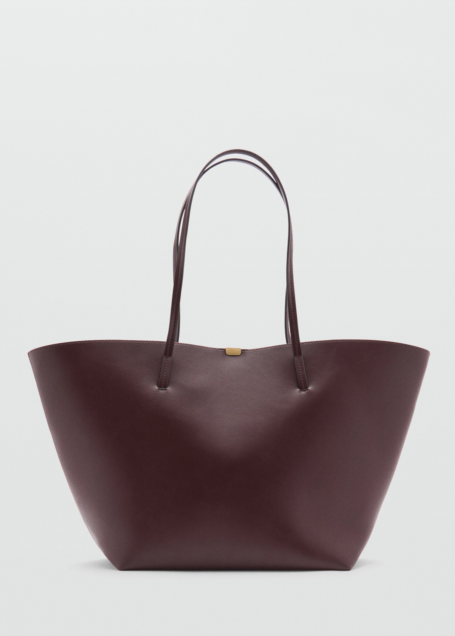 Metal detaylı shopper çanta - Modelsiz ürün