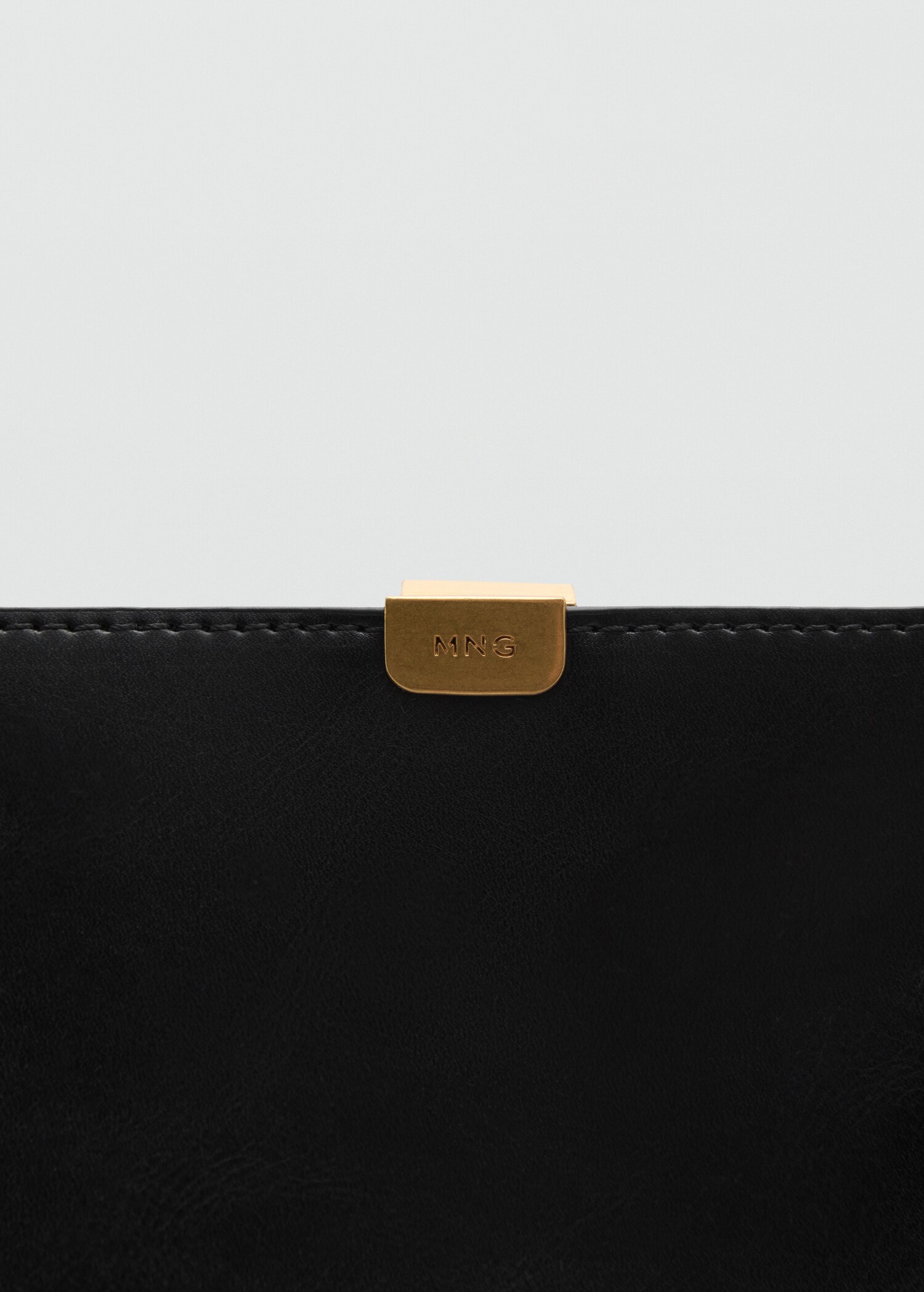 Shopper-Tasche mit Metalldetails - Detail des Artikels 1