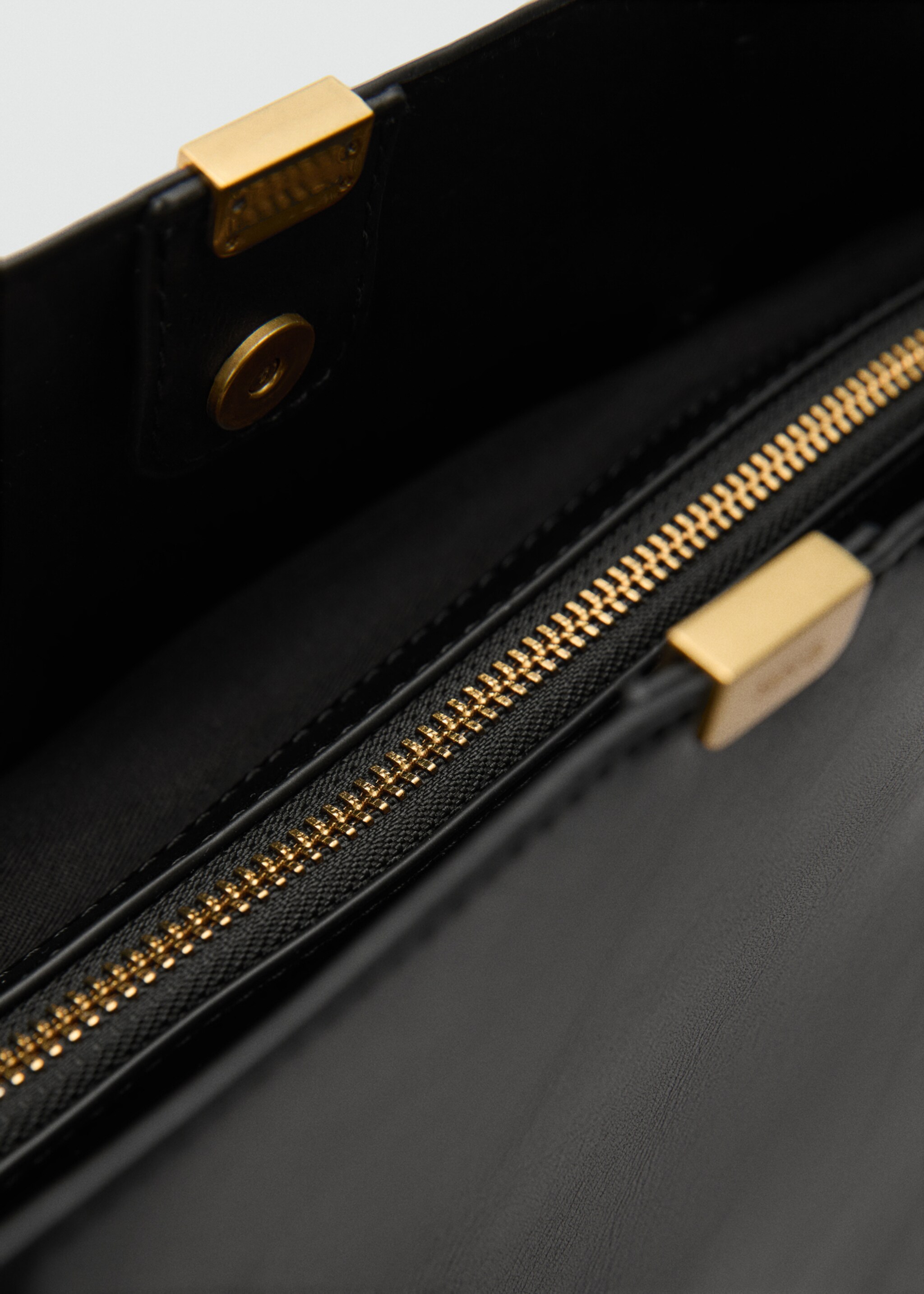 Shopper bag with metallic detail - Details of the article 2
