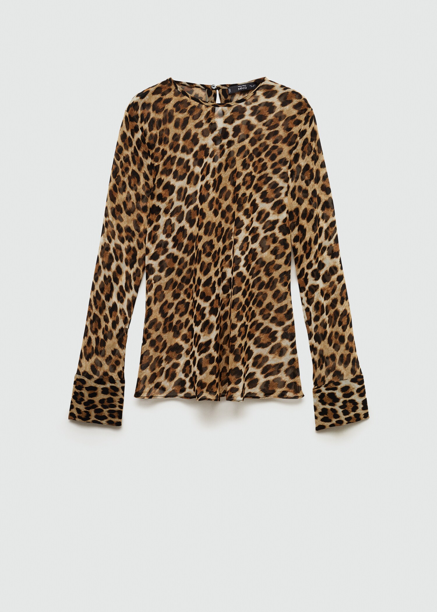 Blusa estampado leopardo - Artículo sin modelo