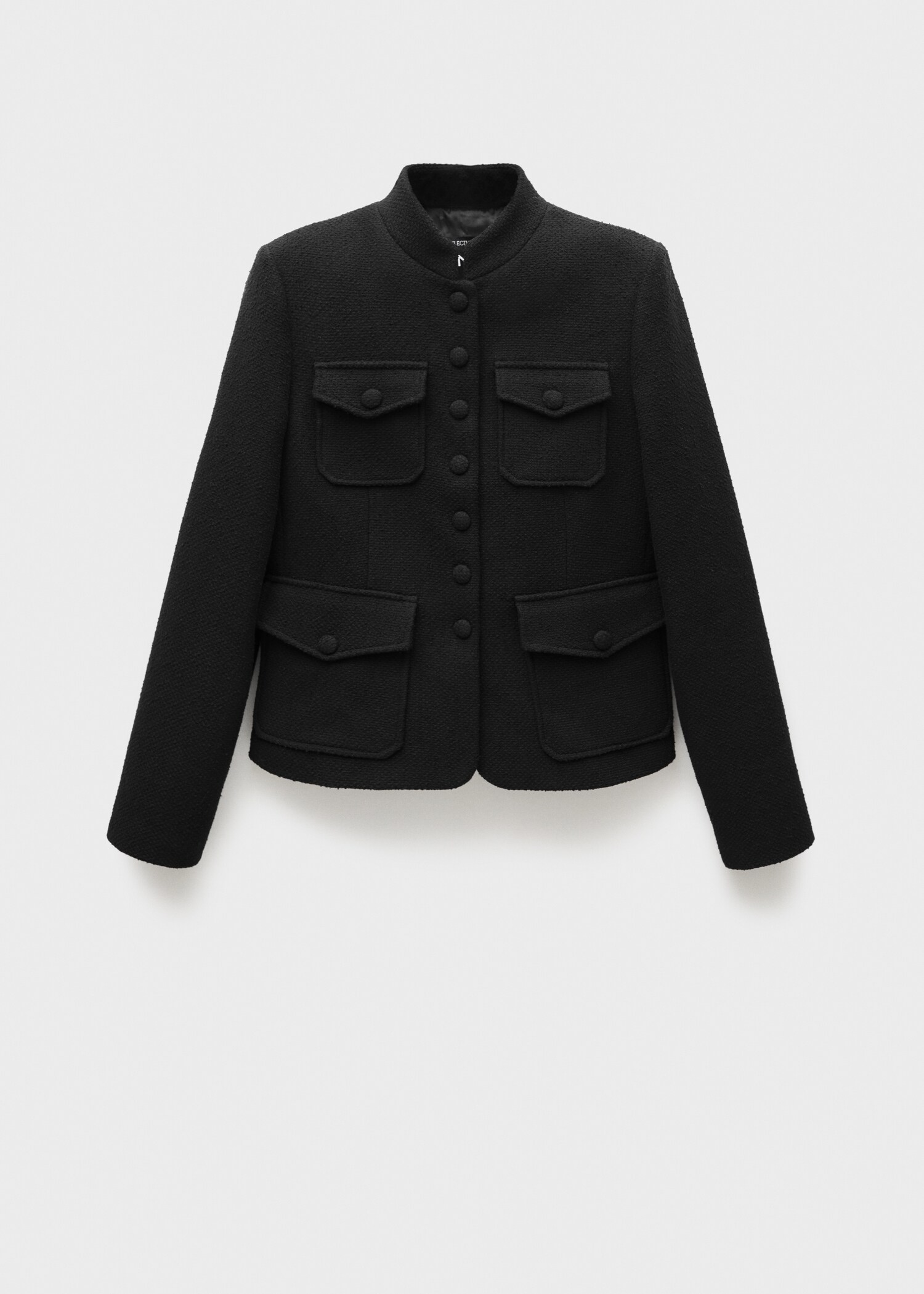Veste en tweed à poches - Article sans modèle
