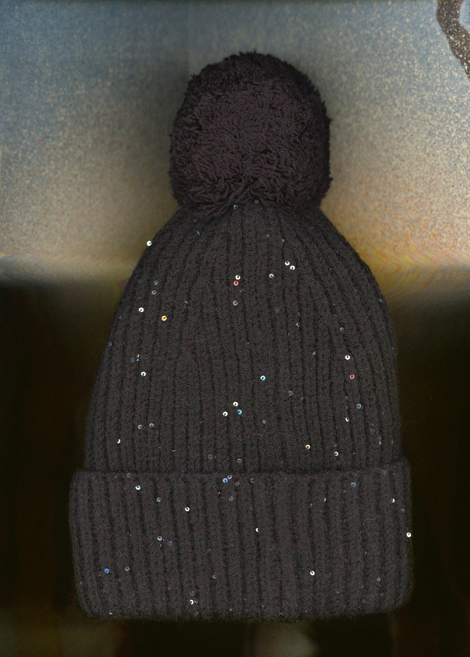 Sequin knitted hat - Details of the article 5