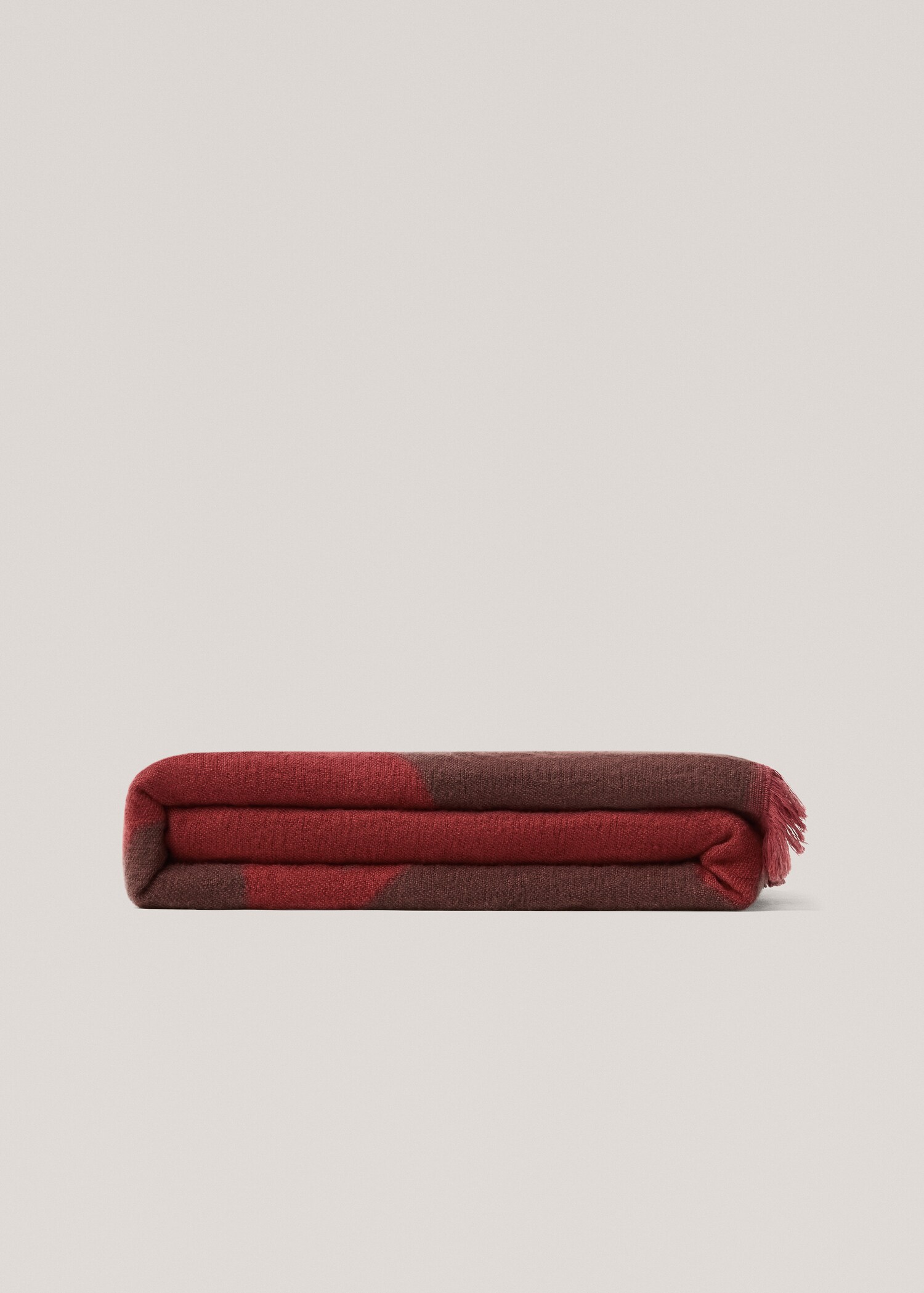 Bomullsduk med blad-design - Artikkel uten modell