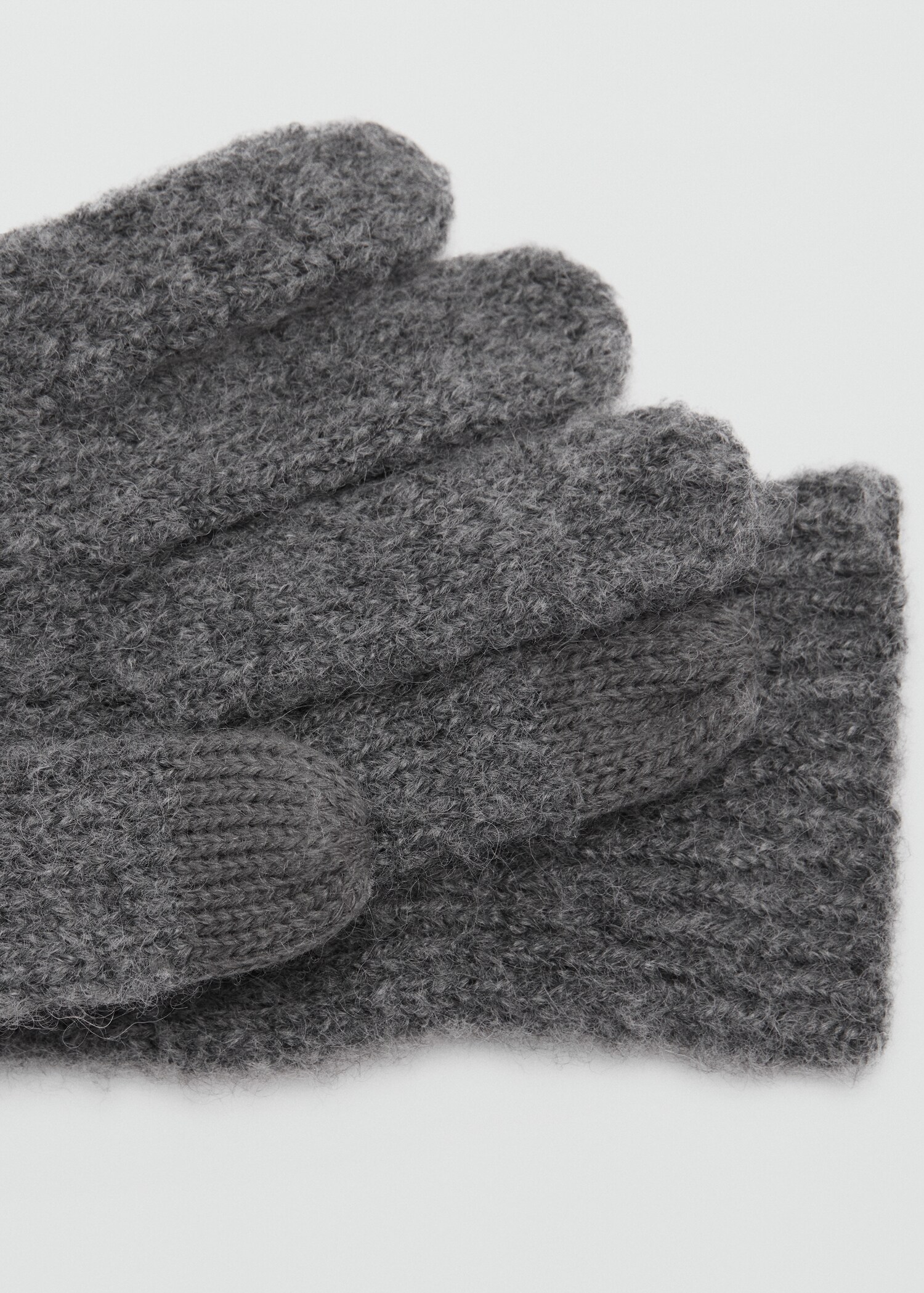 Gants en maille - Plan moyen