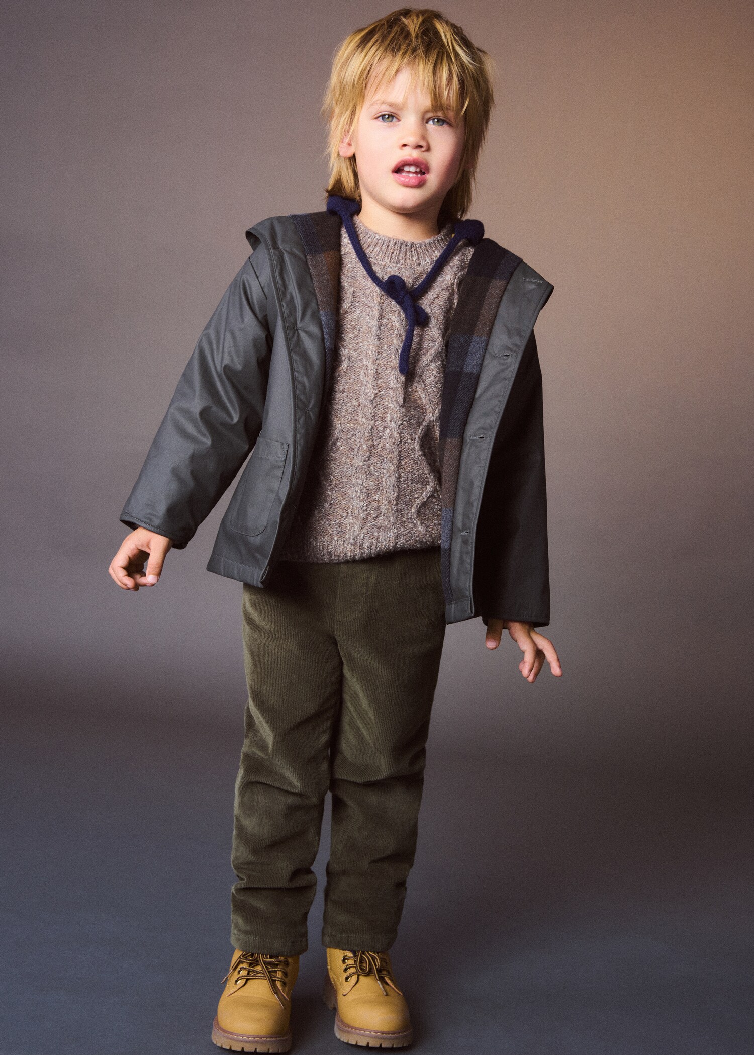 Lined corduroy trousers - Details of the article 5