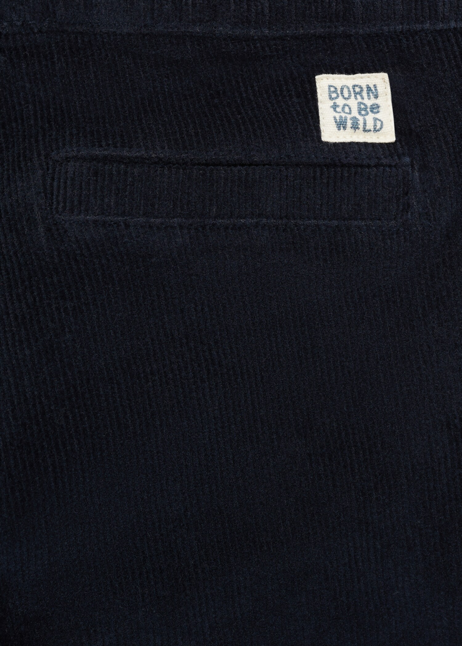 Lined corduroy trousers - Details of the article 0