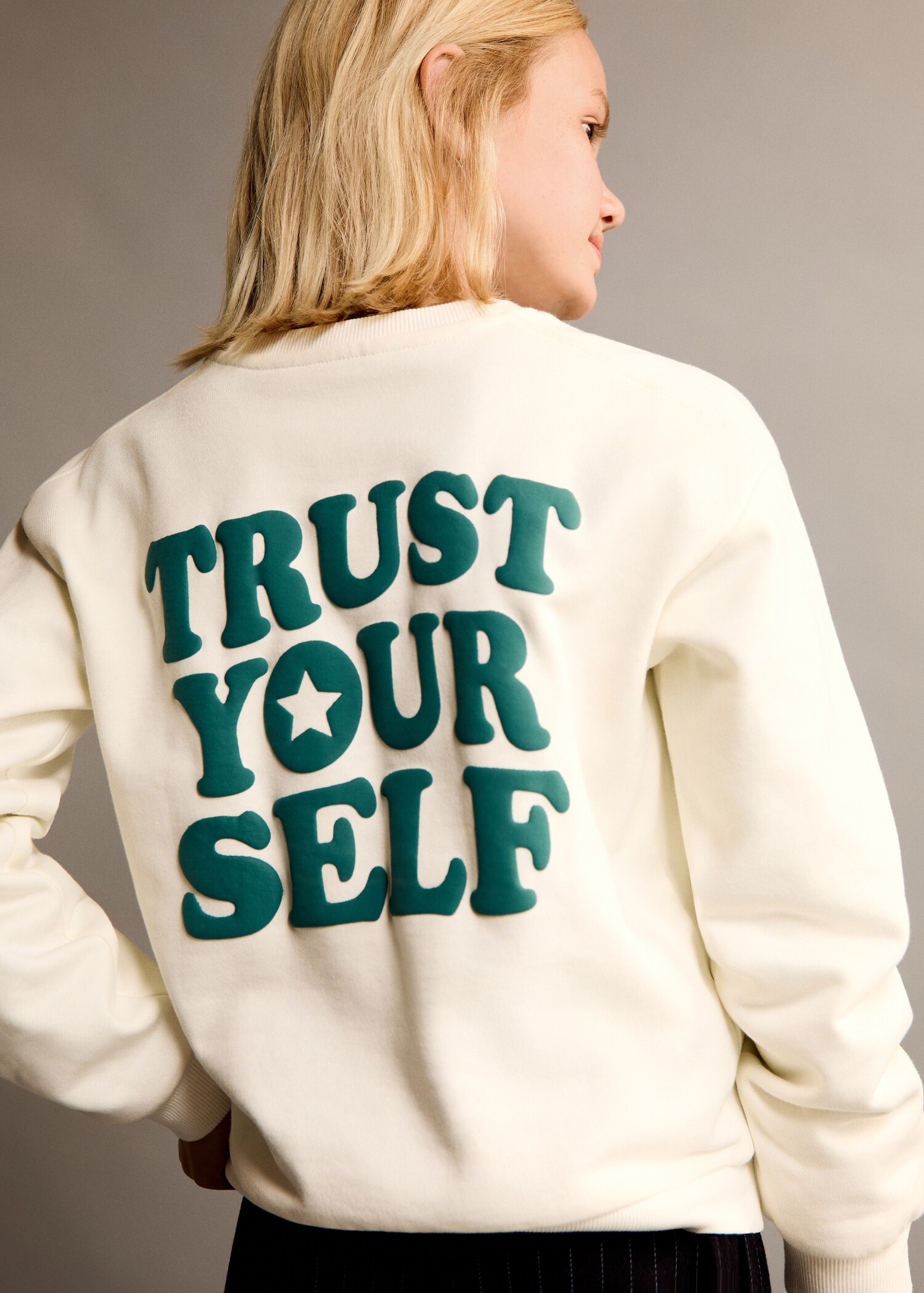 Sweat-shirt coton imprimé - Détail de l'article 1