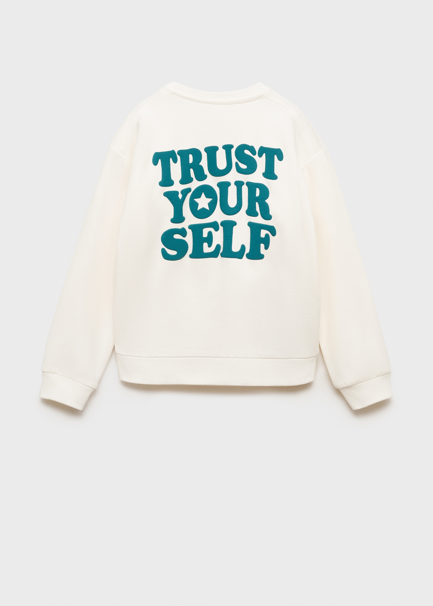 Sweat-shirt coton imprimé - Verso de l’article