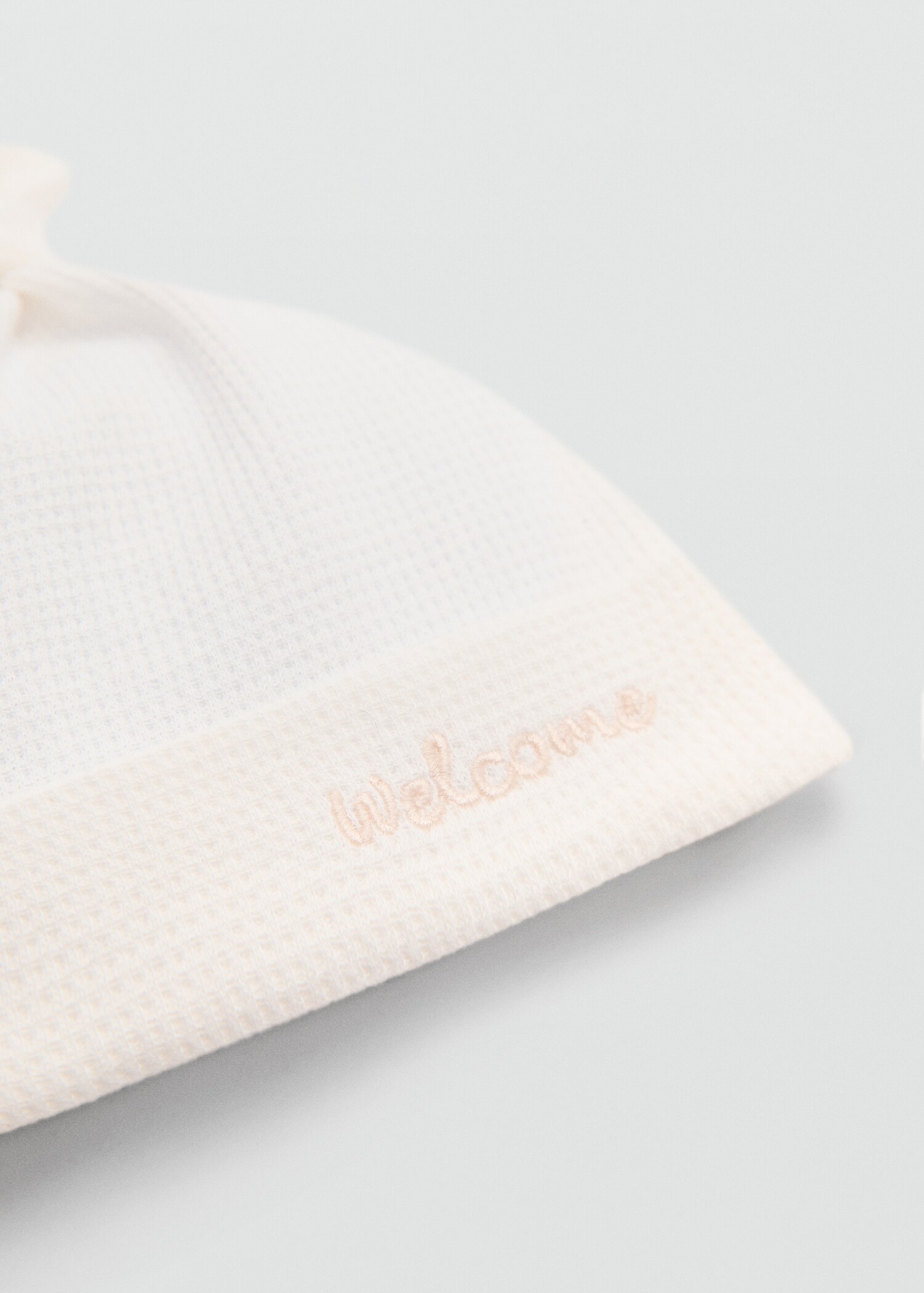 Bonnet coton - Plan moyen