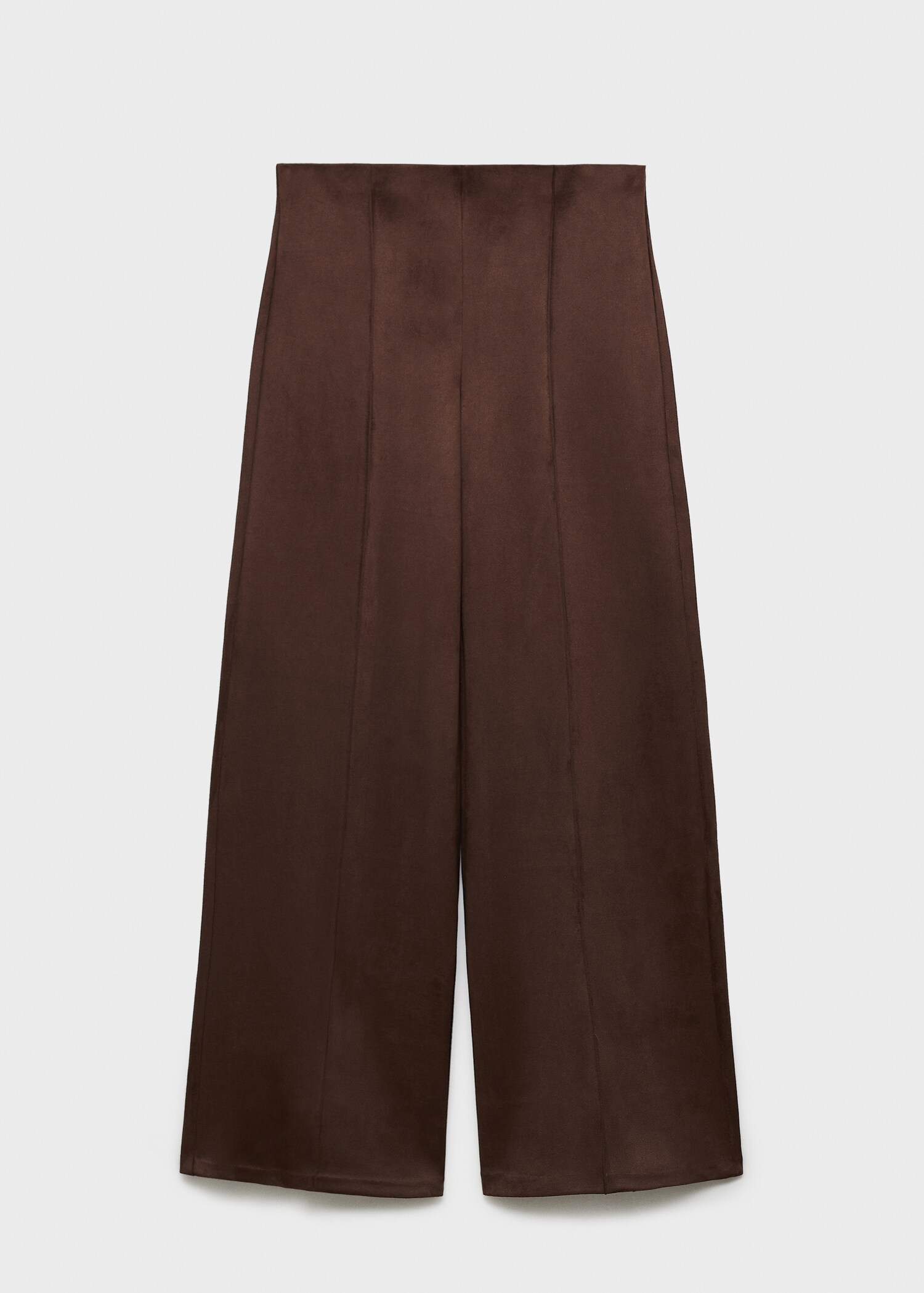Pantalon wideleg effet daim - Article sans modèle