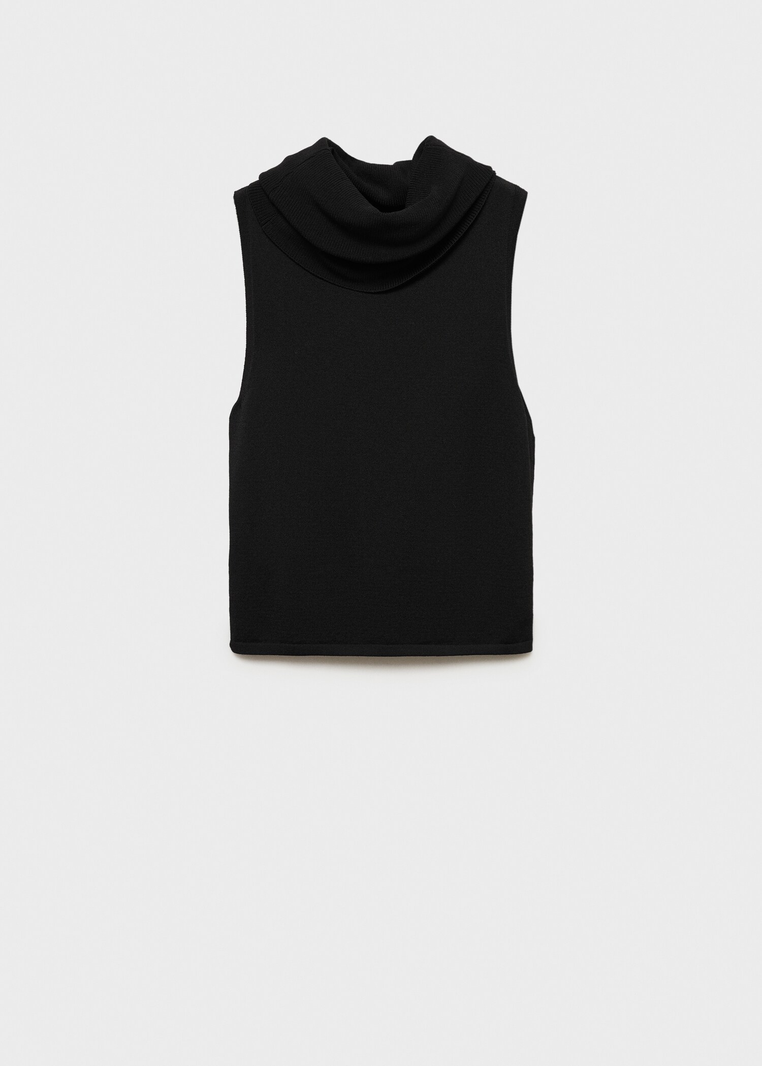 Turtleneck knit top - Article without model