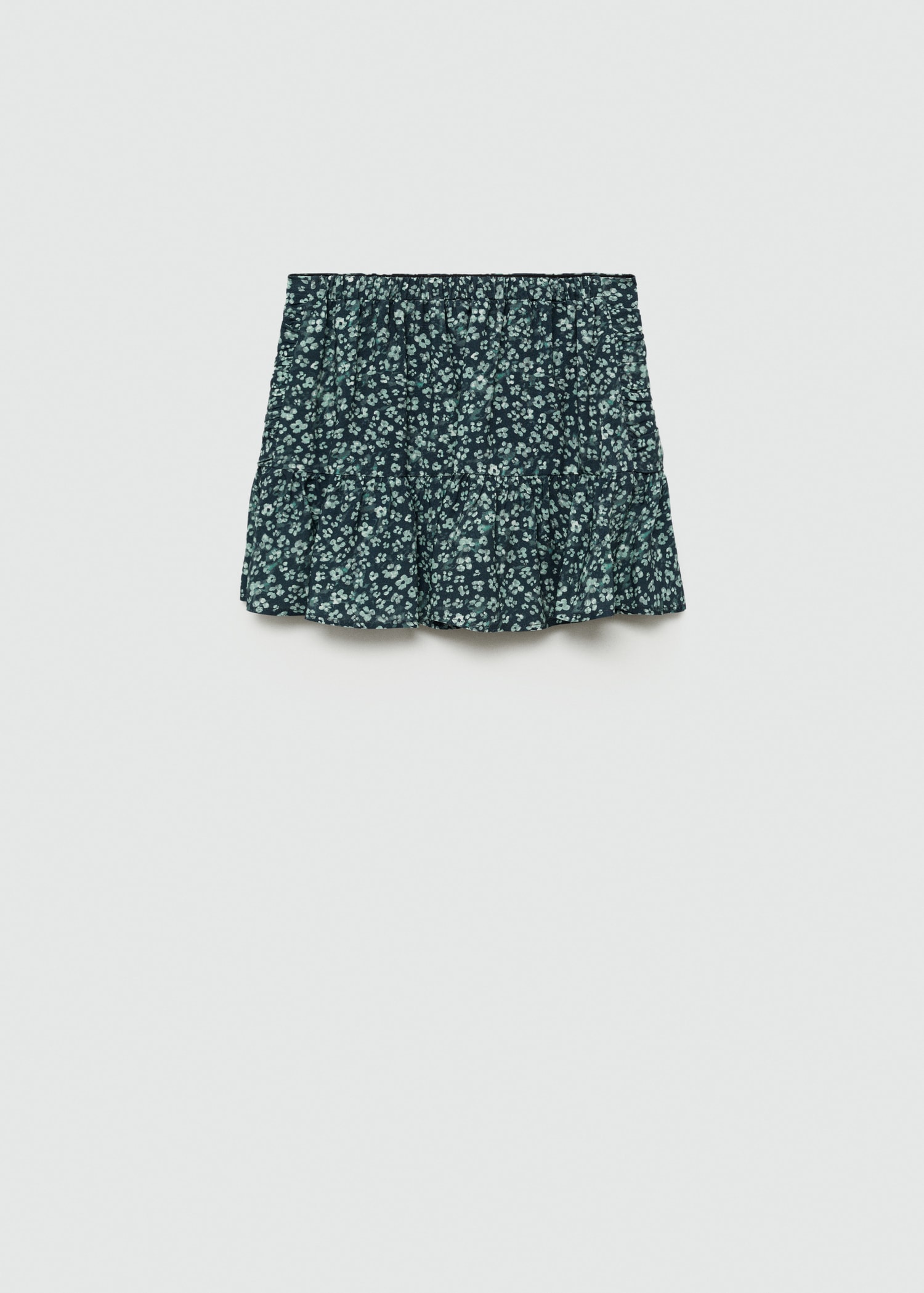 Floral print skirt - Reverse of the article