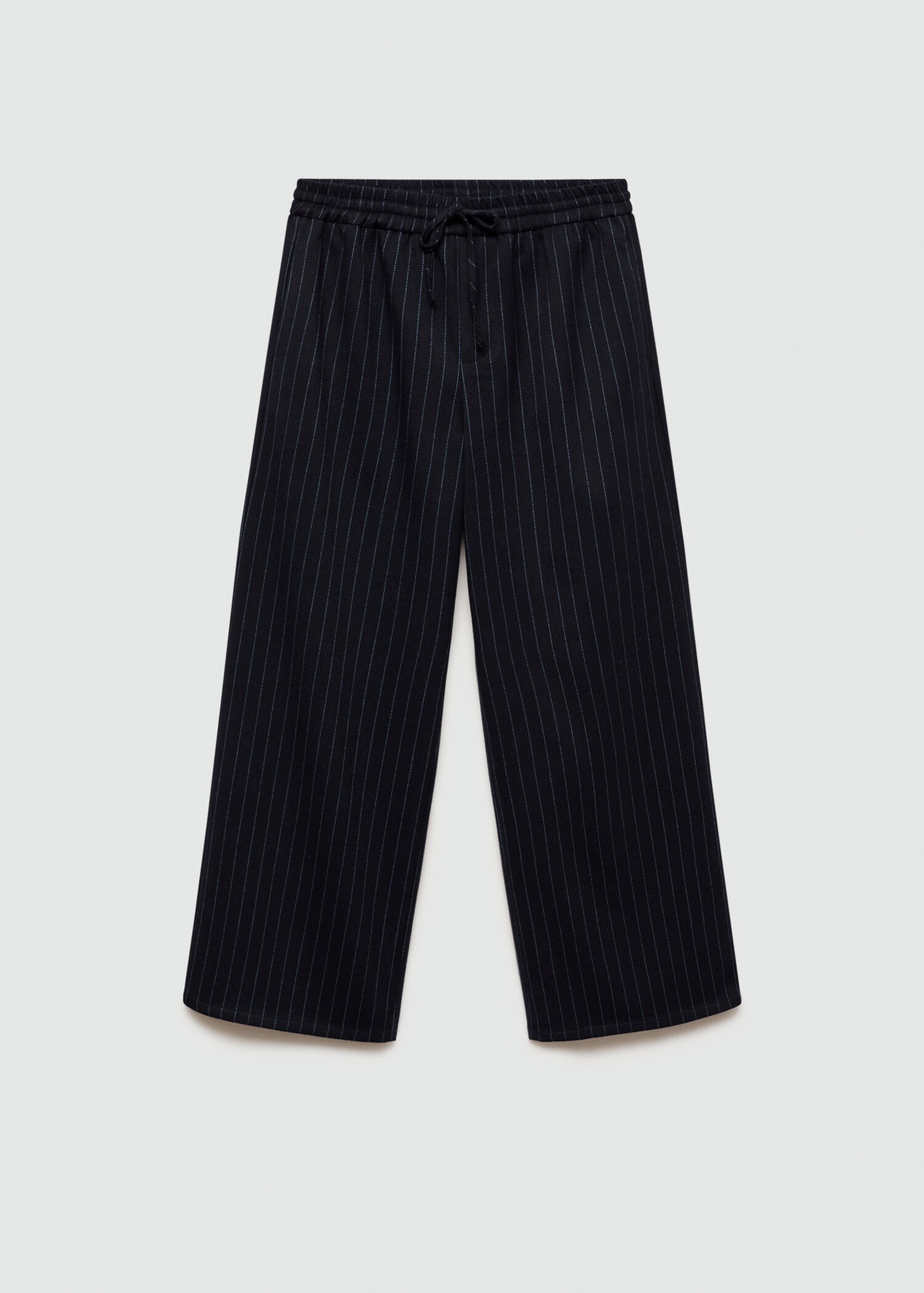 Straight striped trousers - Article without model