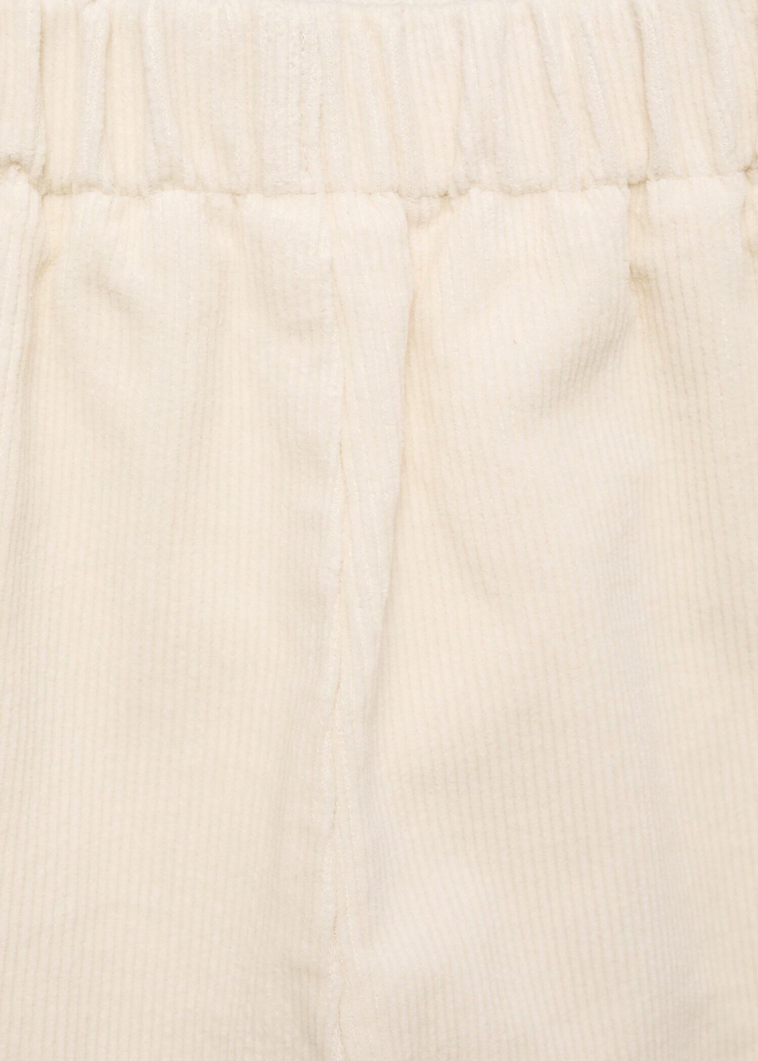Pantalon style jupe-culotte velours côtelé - Détail de l'article 0