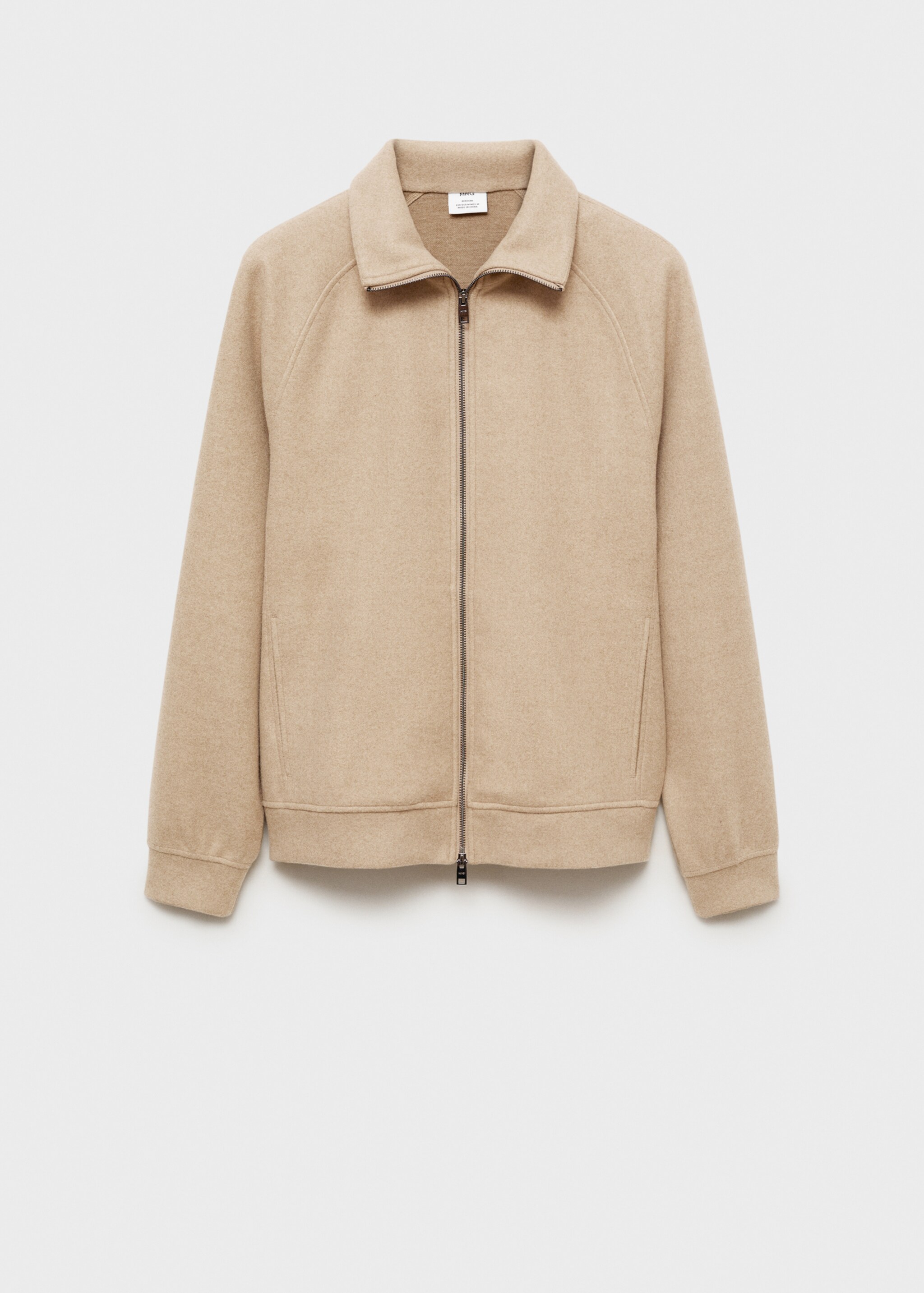 Regular-fit jacket with zip - Article without model