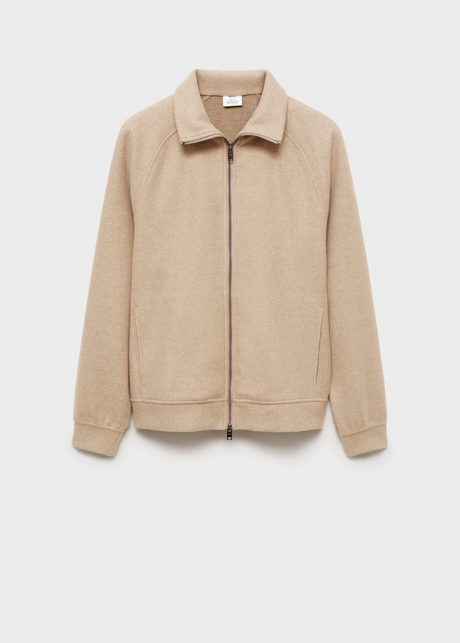 Regular-fit jacket with zip - Article without model