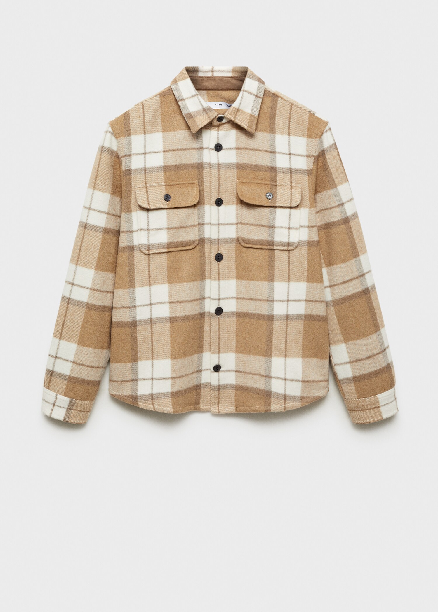 Sobrecamisa franela cuadros - Artículo sin modelo