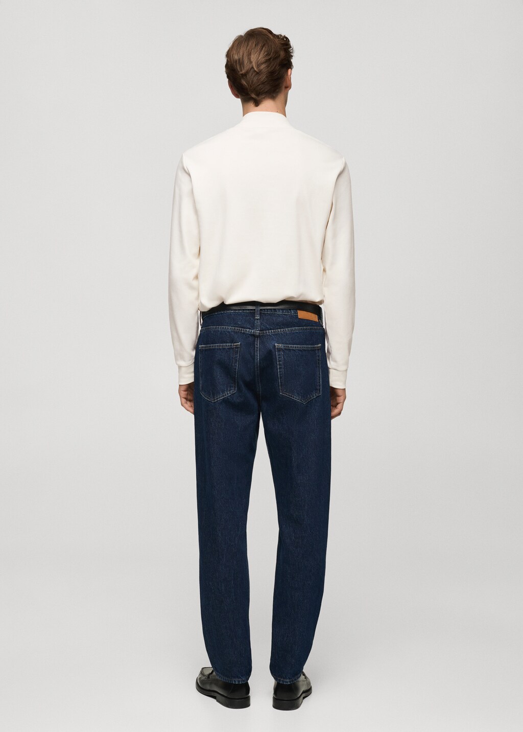 【manonfripes】manonmy Gurkha Хлопковая футболка с воротником perkins - Мужская мода | MANGO