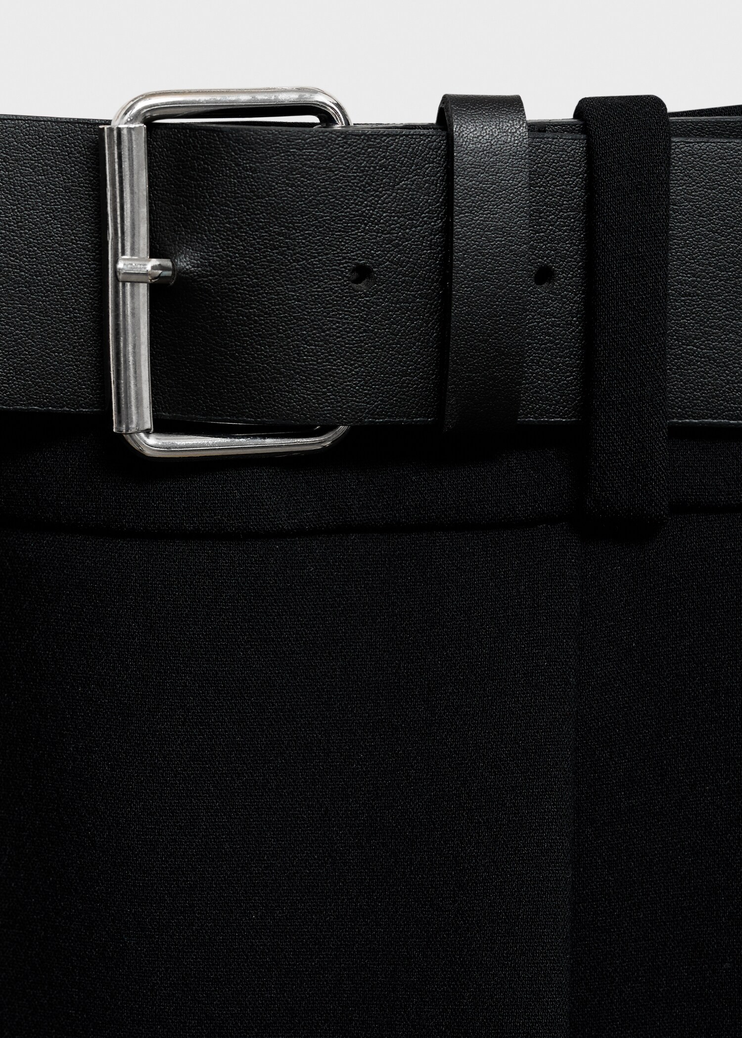 Belt straight-fit trousers - Details of the article 8
