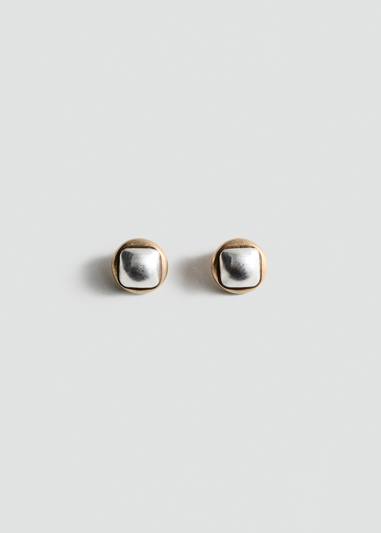 Two-tone earrings - Article without model