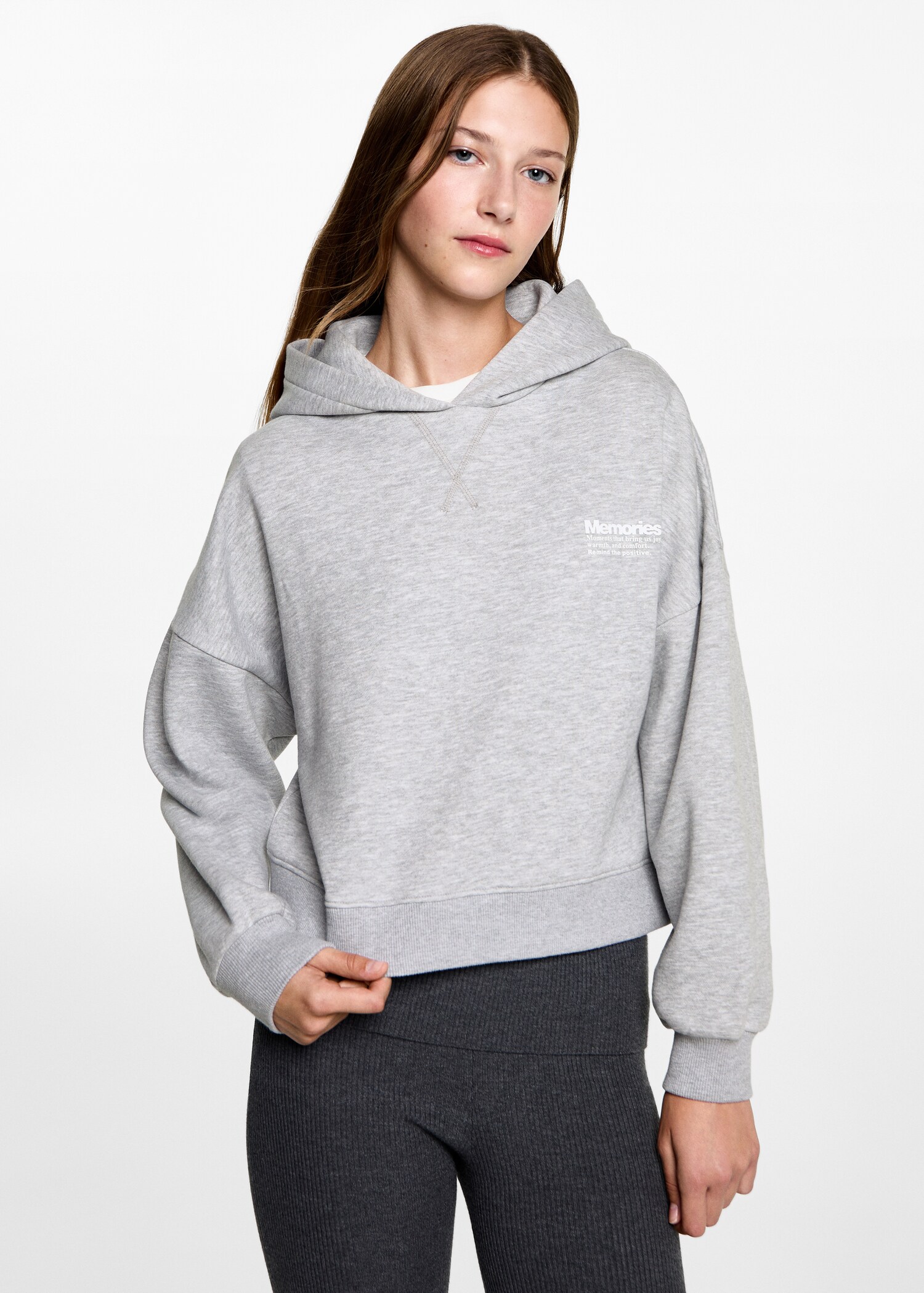 Printed hoodie - Medium plane