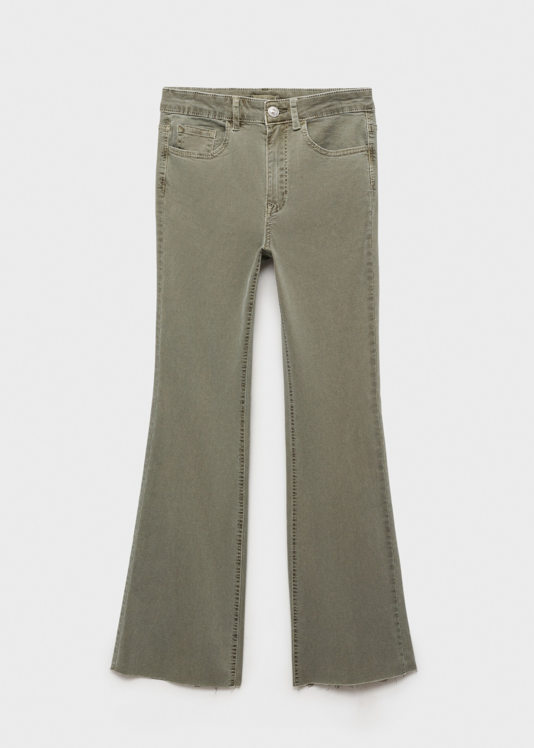 Pantalón flare - Artículo sin modelo, Verde medio. Ref: 77058273-00.