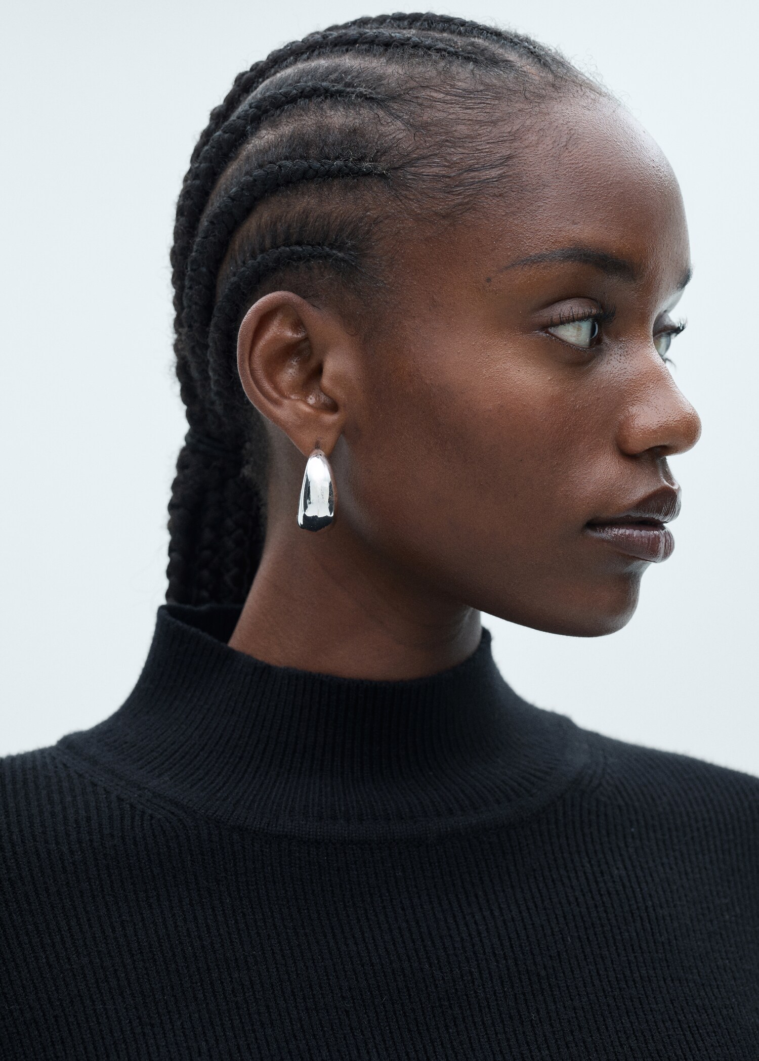 Ribbed round-neck sweater - Details of the article 4