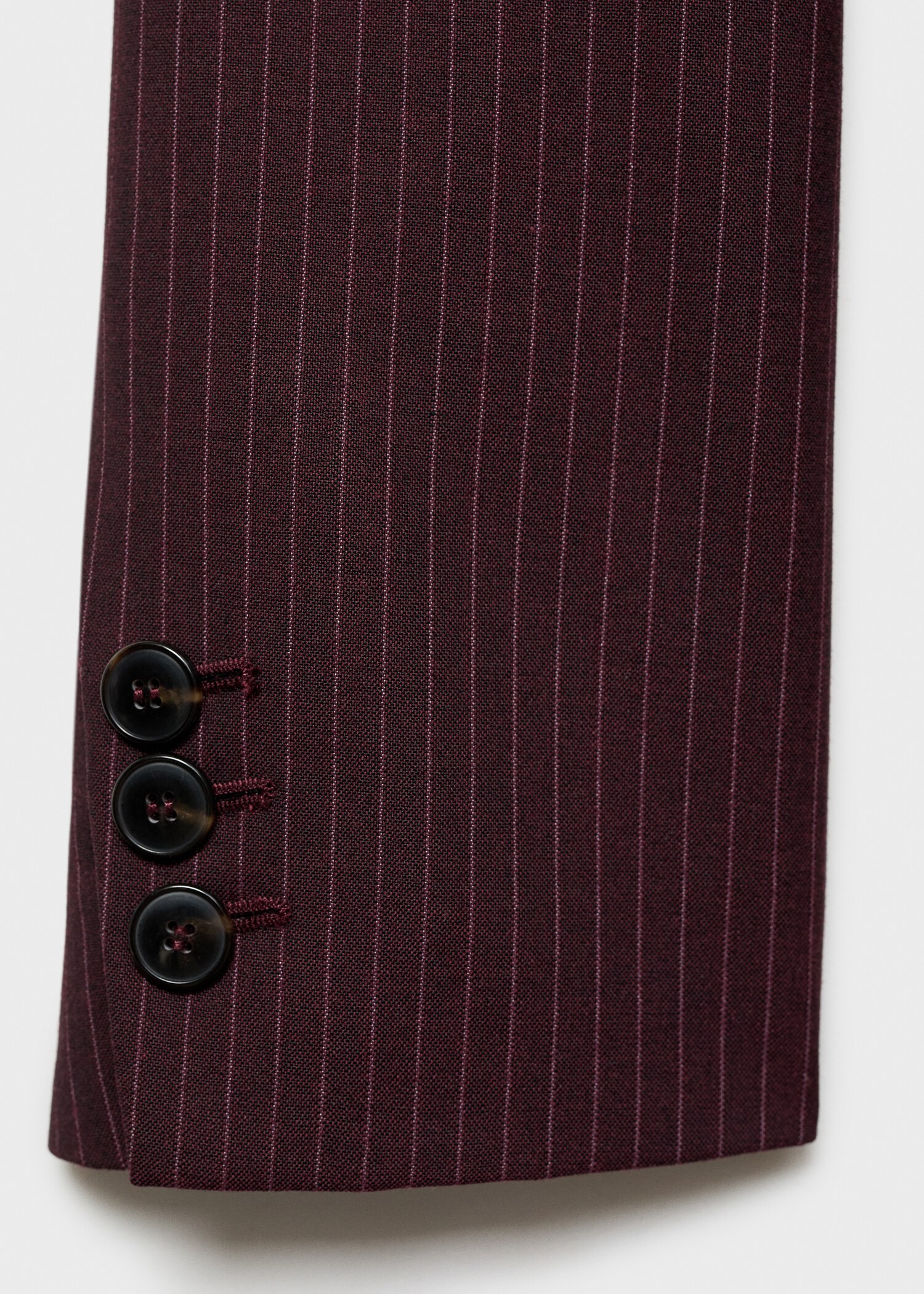 Pinstripe suit jacket - Details of the article 0