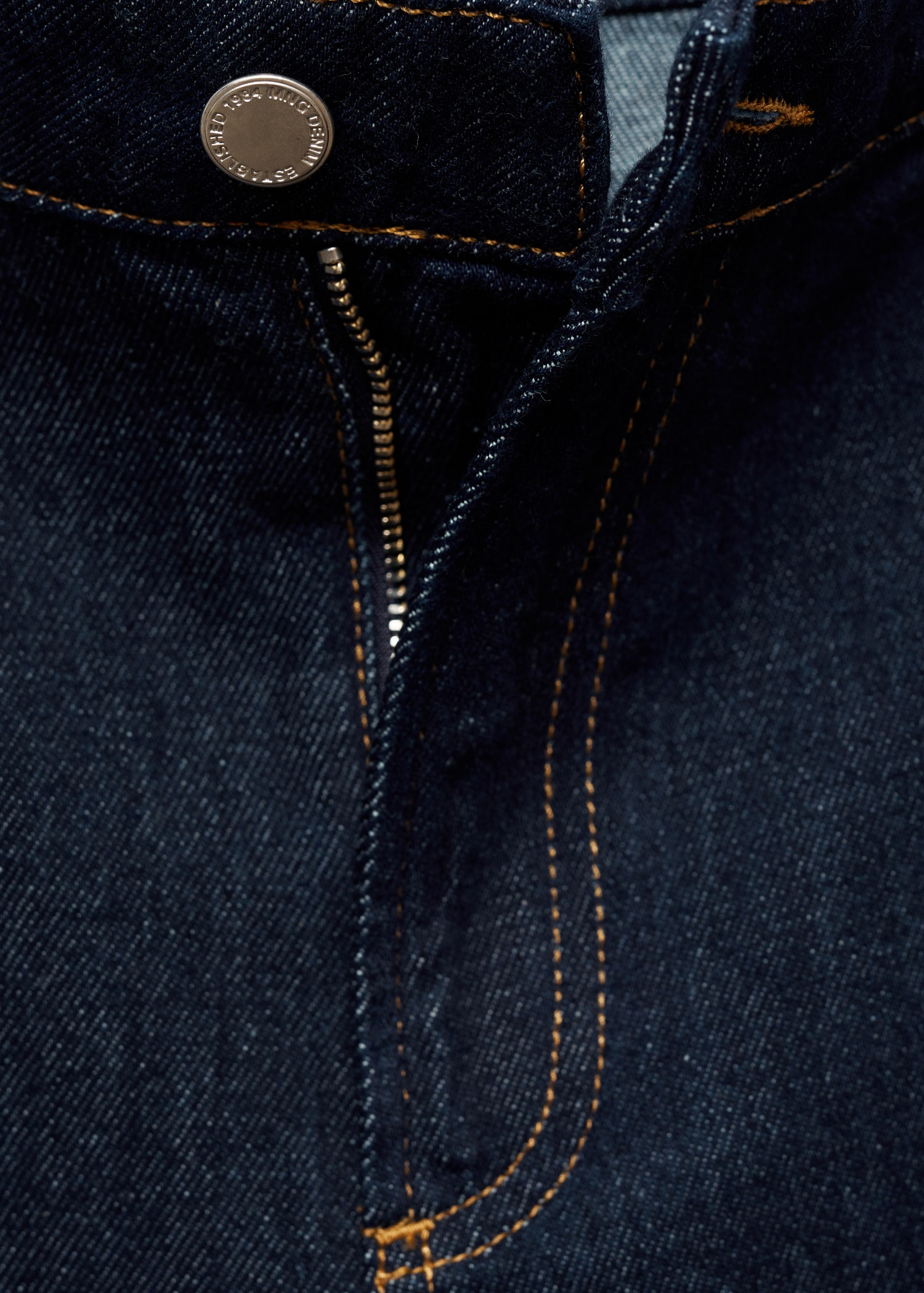 Wideleg rinse-wash jeans - Details of the article 0
