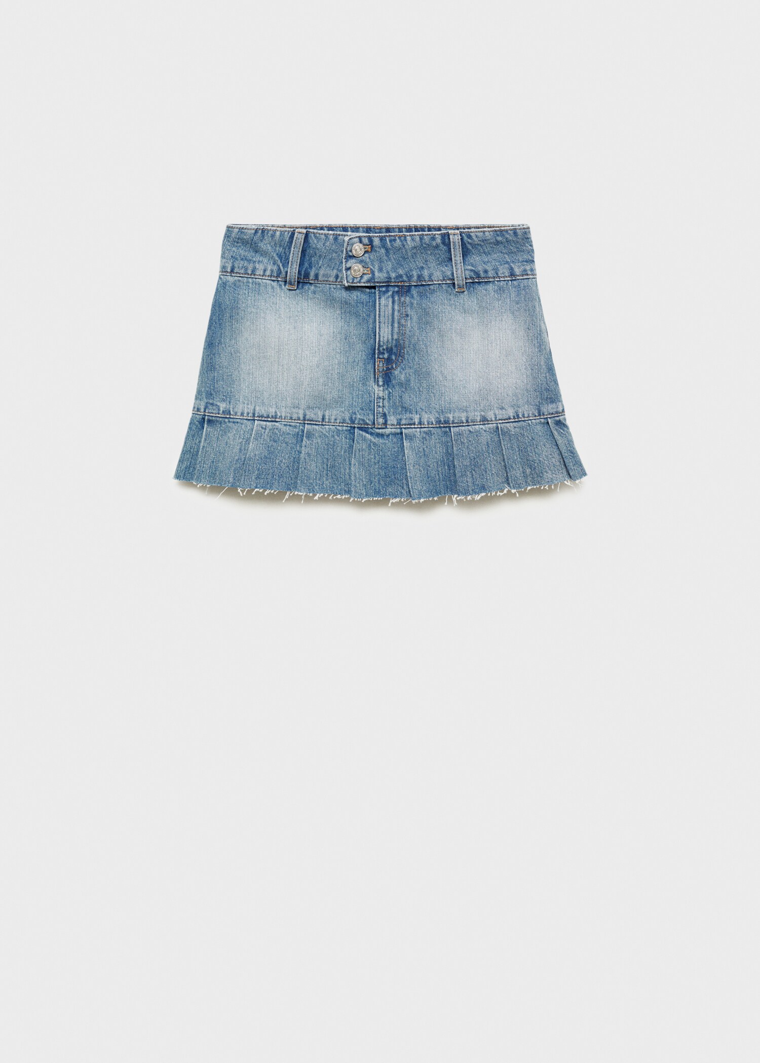 Denim mini-skirt - Article without model