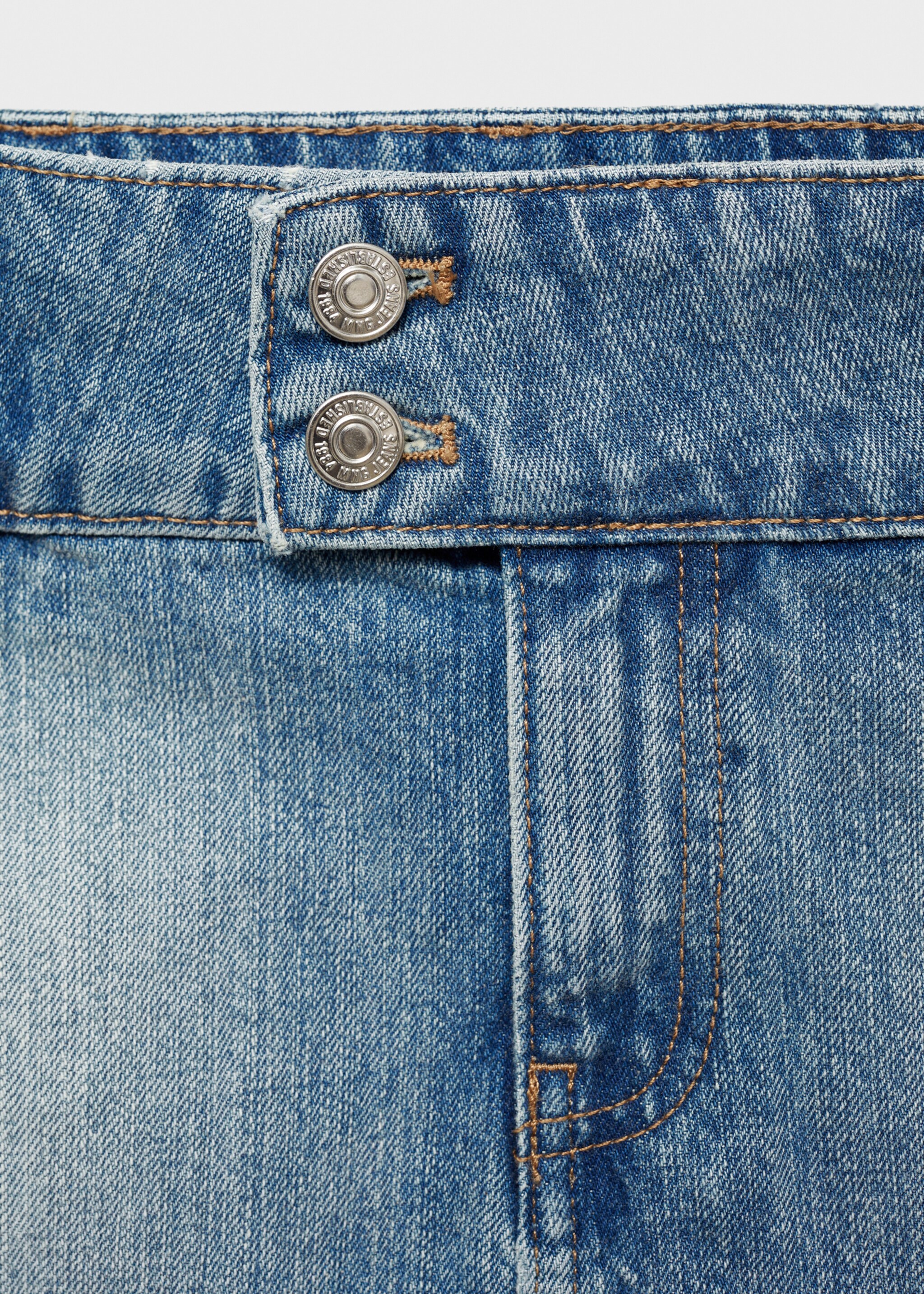 Denim mini-skirt - Details of the article 8