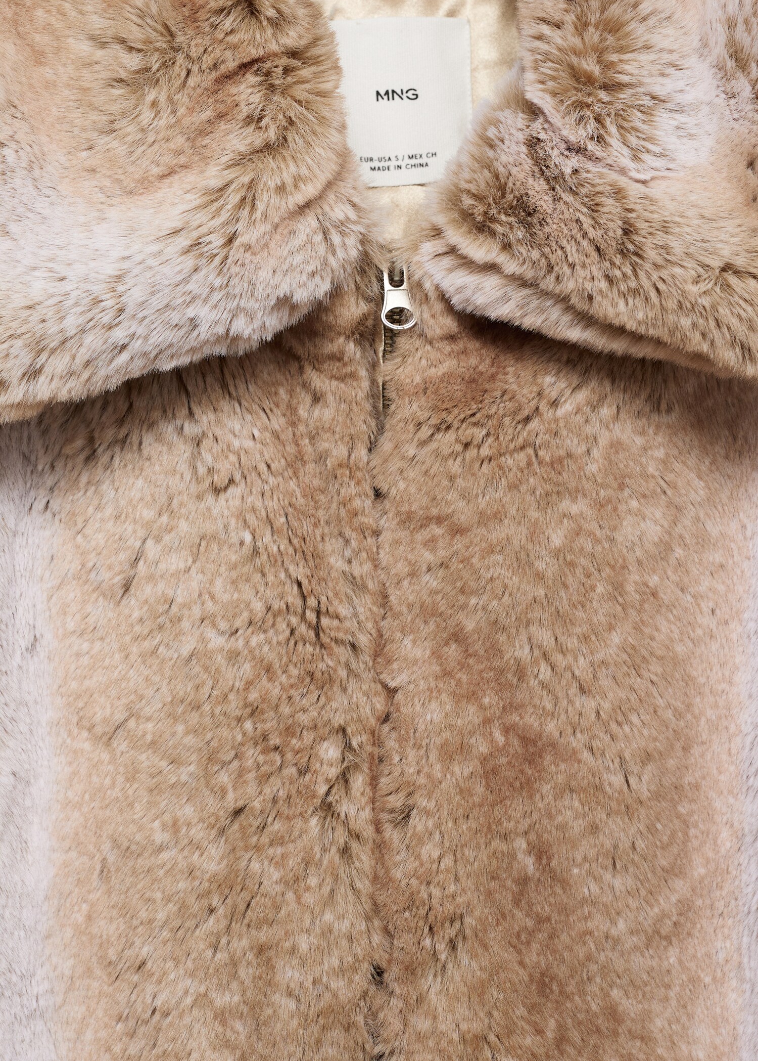 Veste imitation fourrure revers - Détail de l'article 8