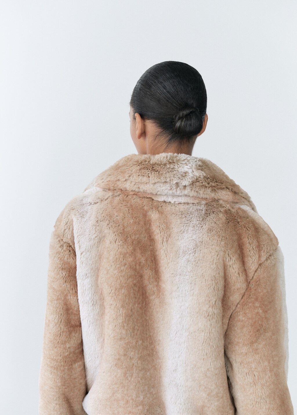 Mango fur jacket hot sale