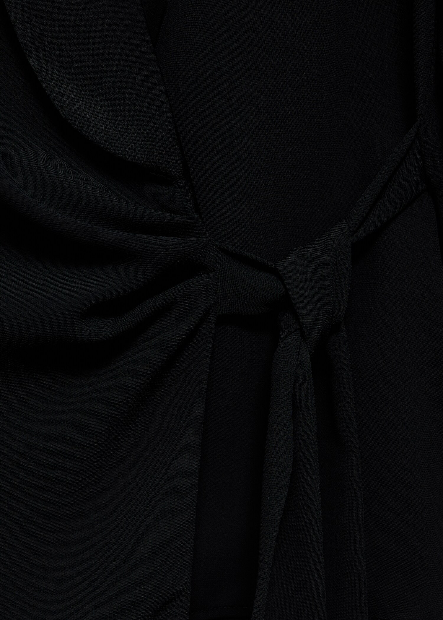 Satinierte Bluse mit Schleife - Detail des Artikels 8