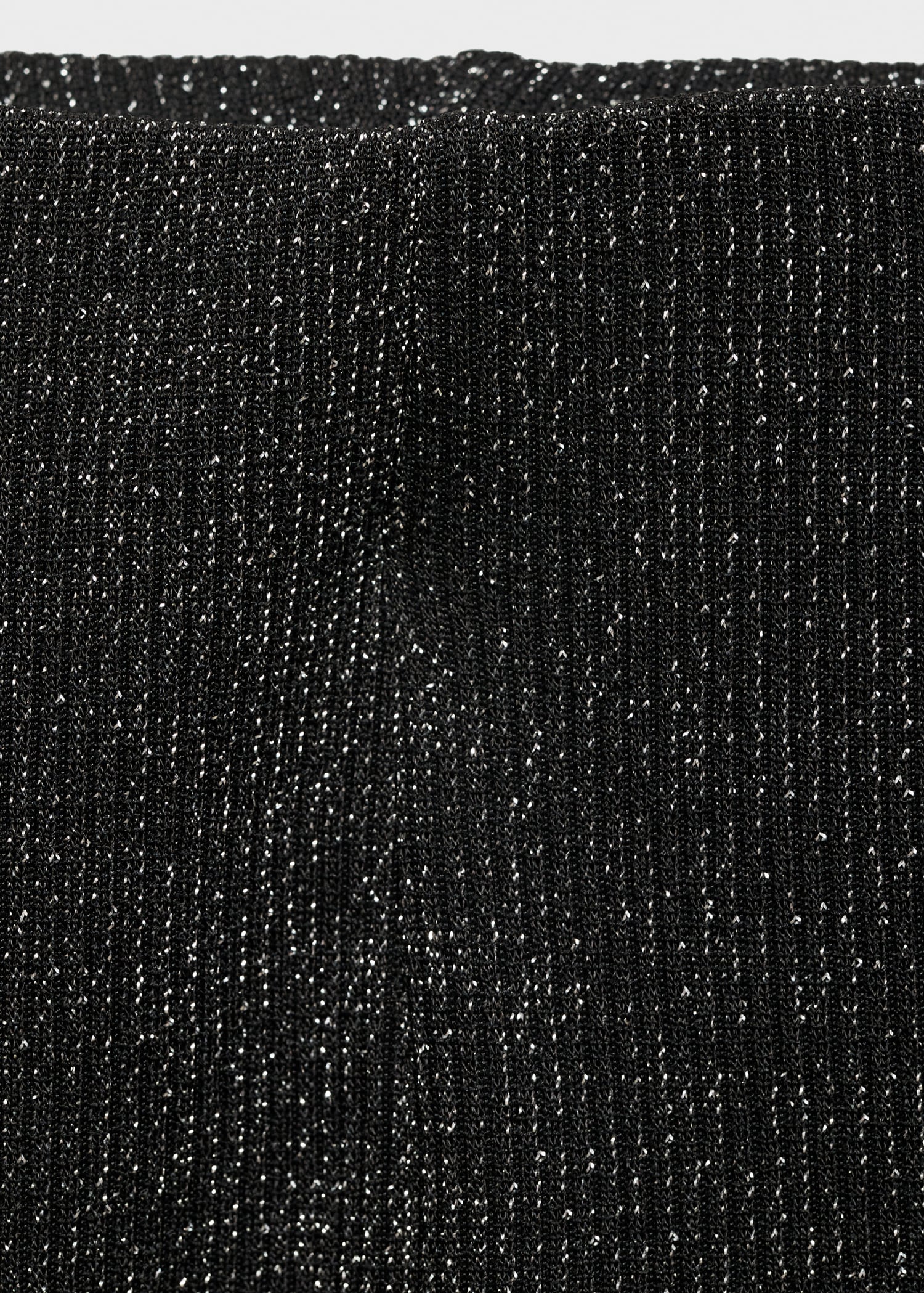 Pantaloni evazați din tricot lurex - Detaliu al articolului 8