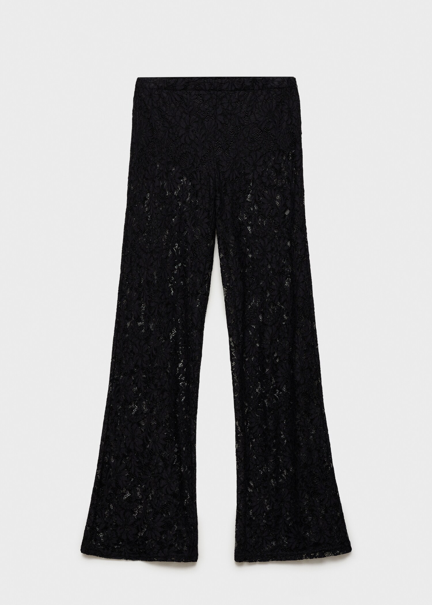 Wideleg lace trousers - Article without model