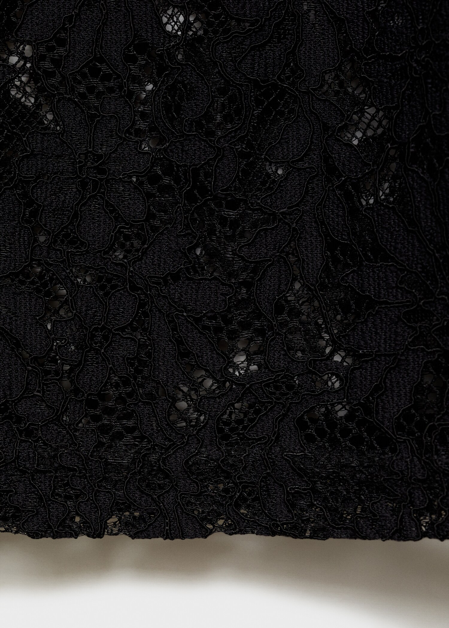 Wideleg lace trousers - Details of the article 0