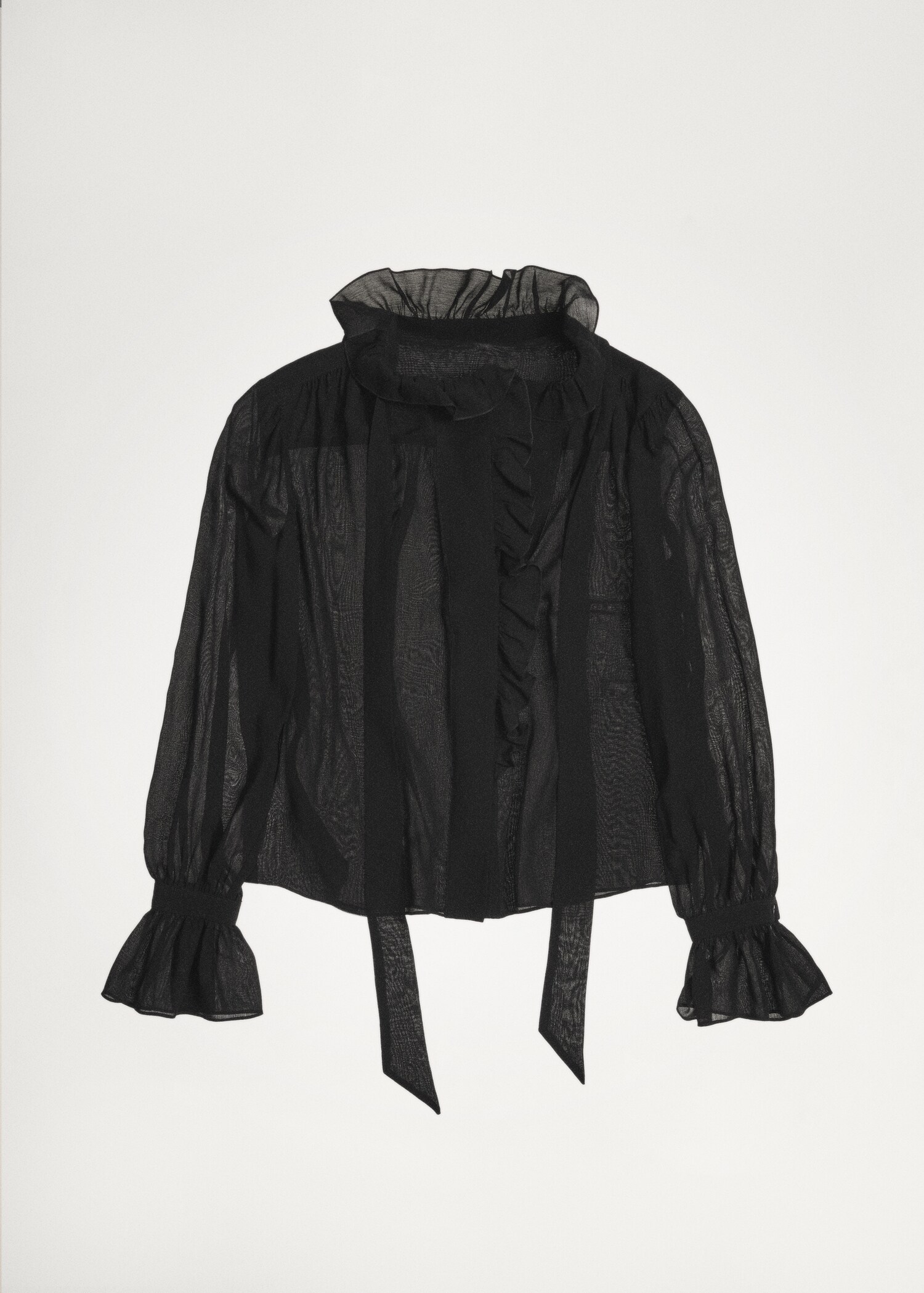Blouse col montant volant - Détail de l'article 6