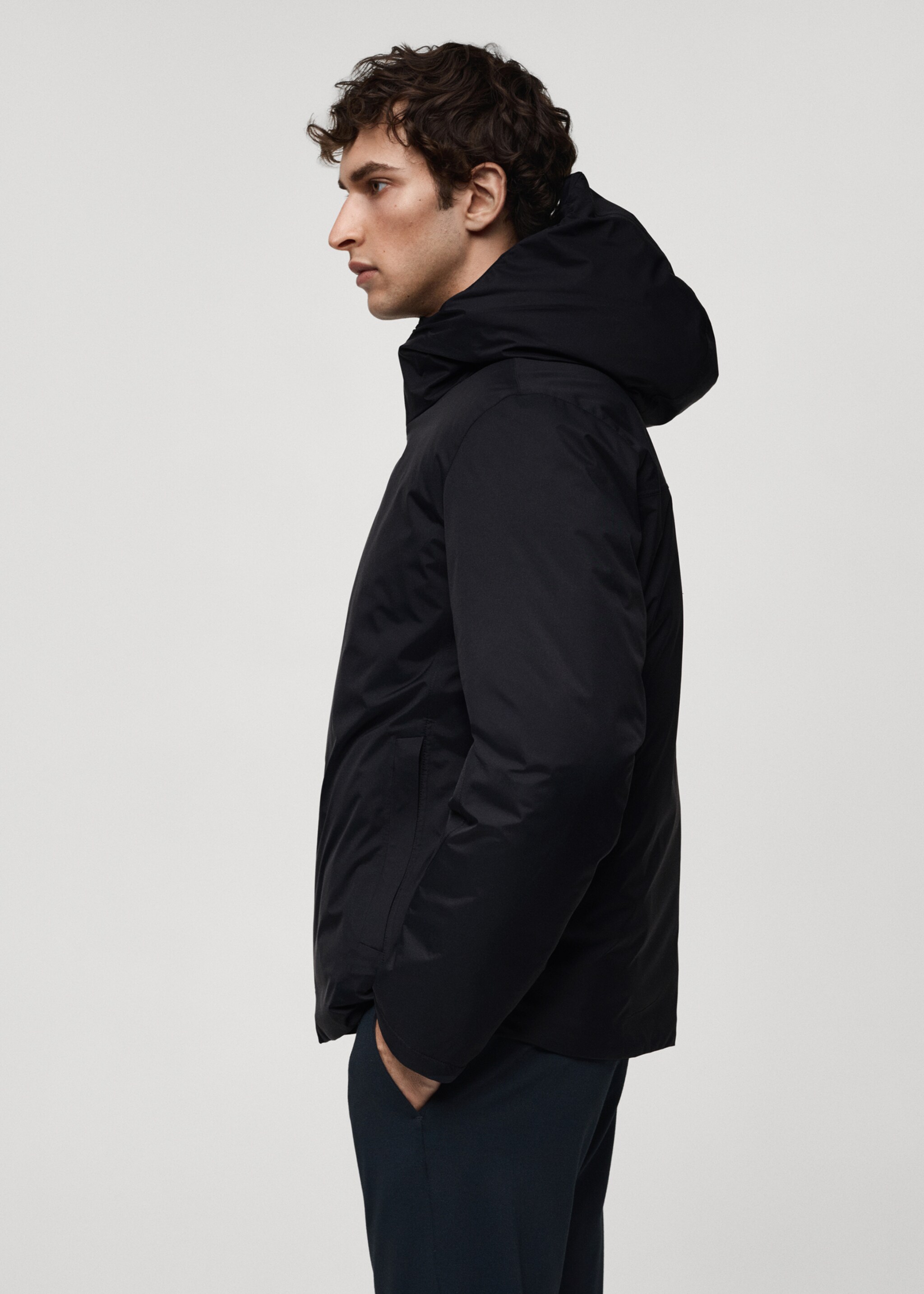 Thermoregulating waterproof padded anorak - Details of the article 2