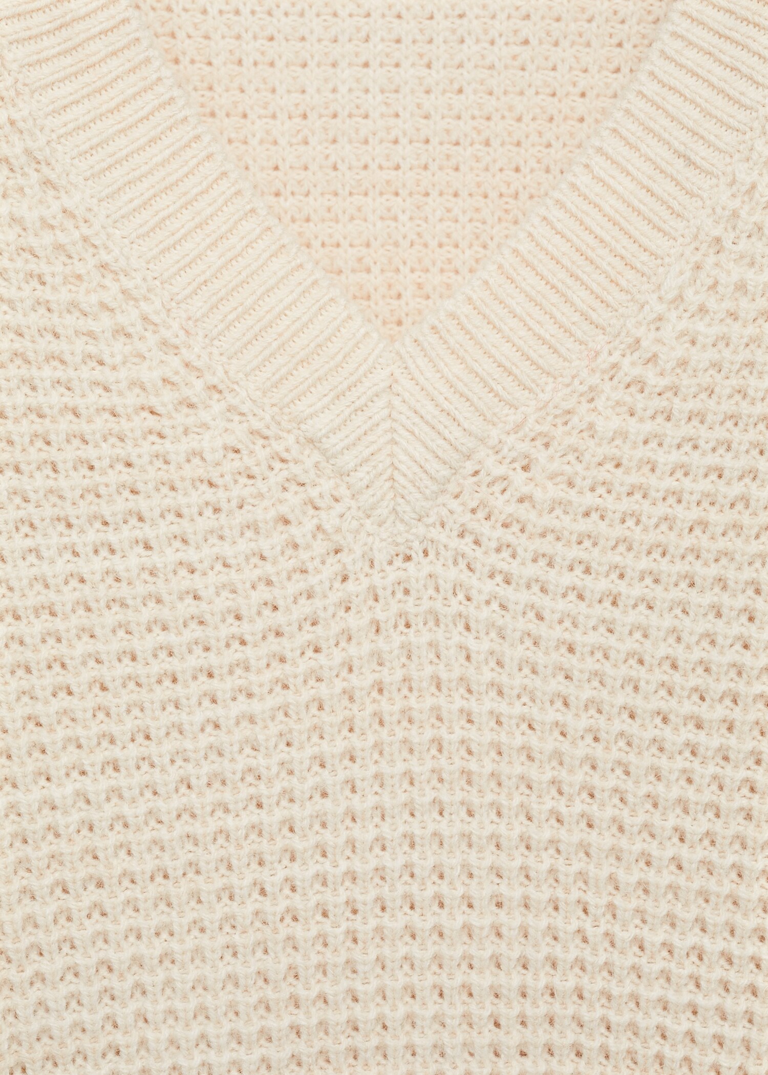 Pull-over col V laine alpaga - Détail de l'article 8