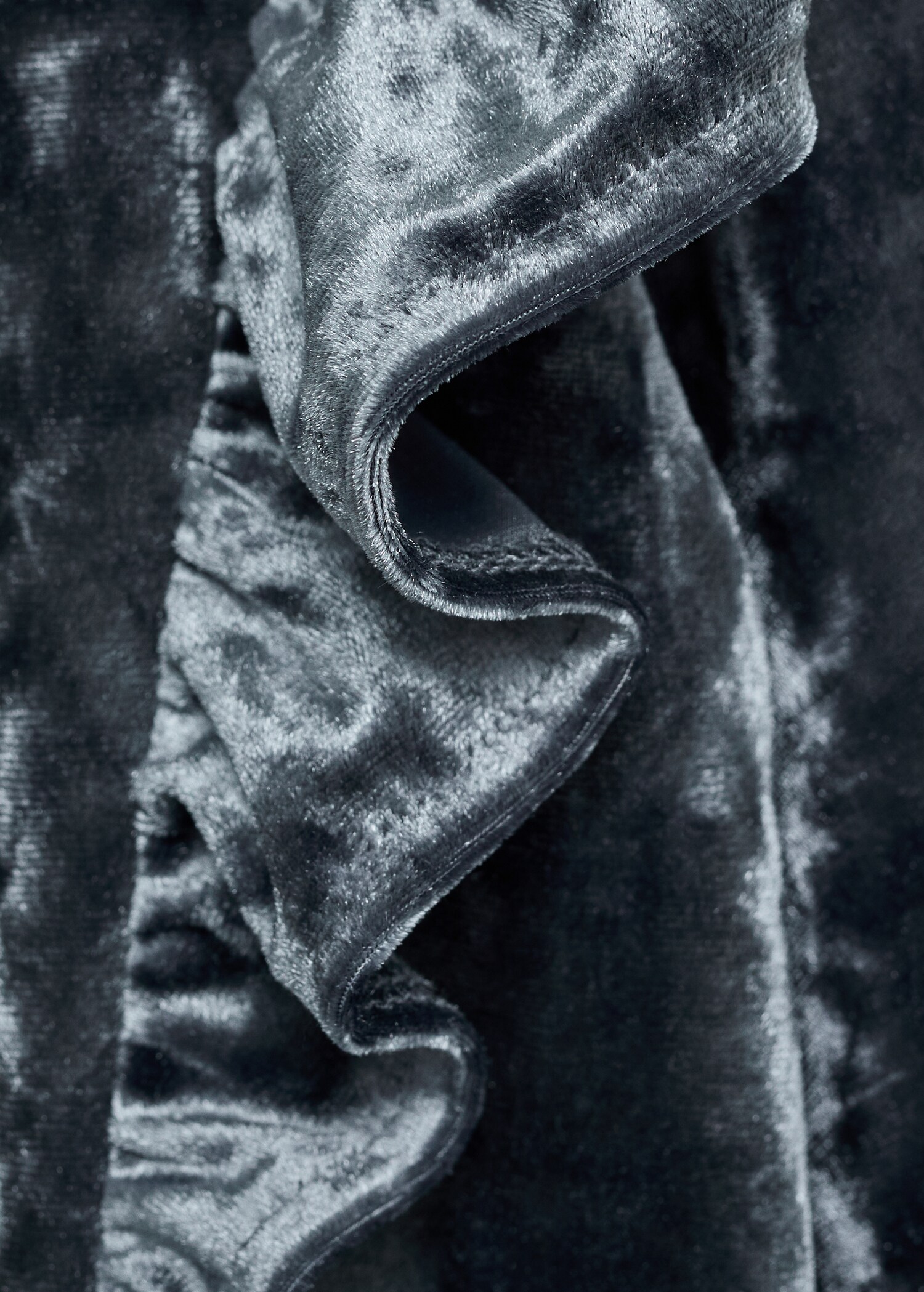 Robe velours volantée - Détail de l'article 8