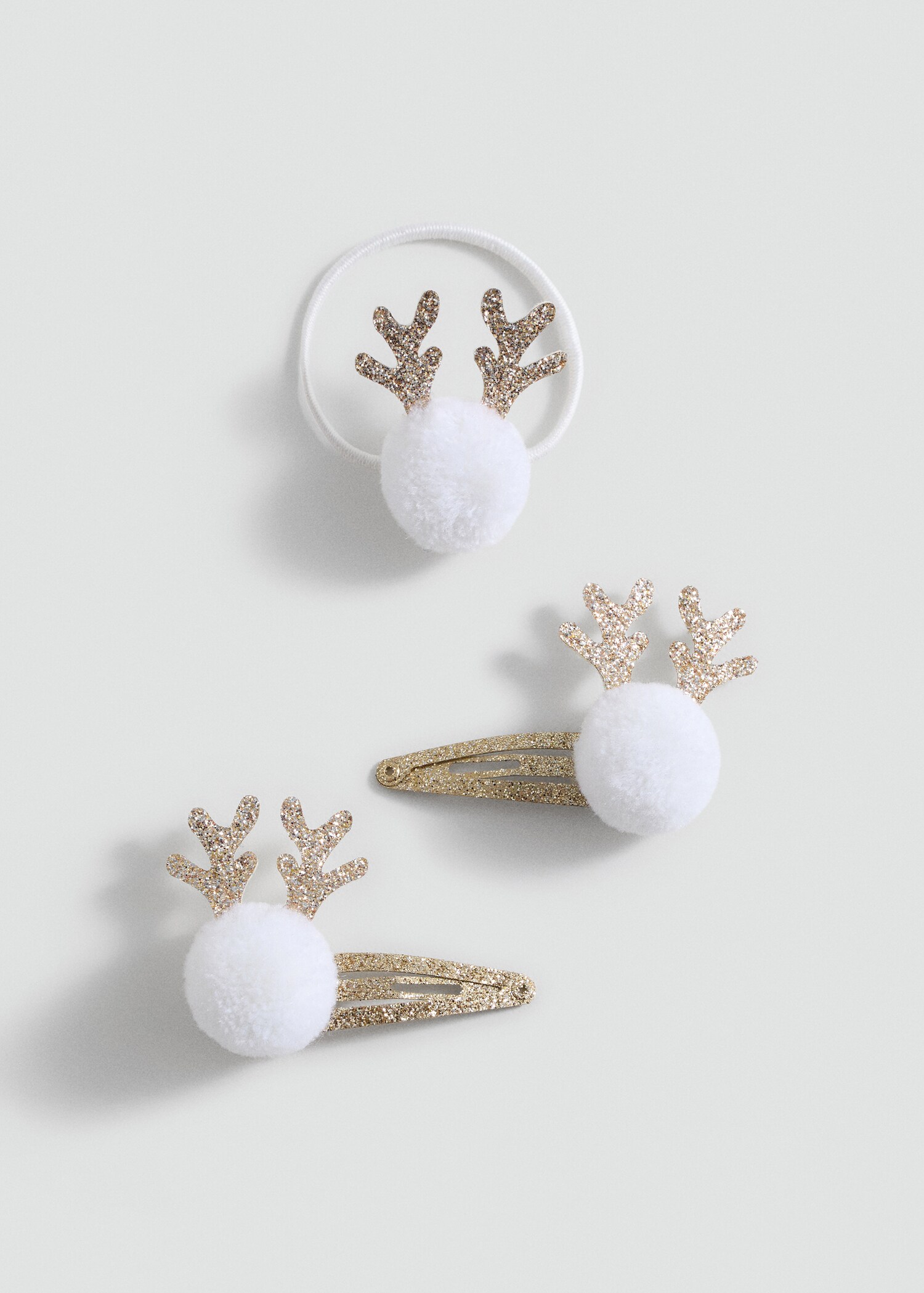 Pack of Christmas rubber bands and clips - Article without model