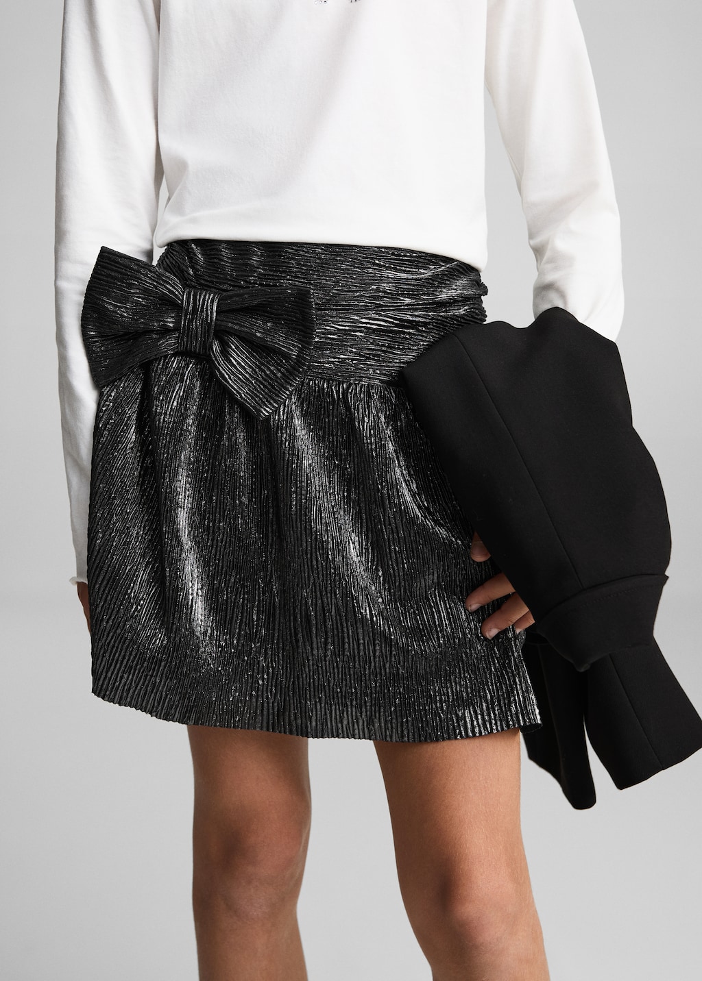 Metallic skirt canada best sale