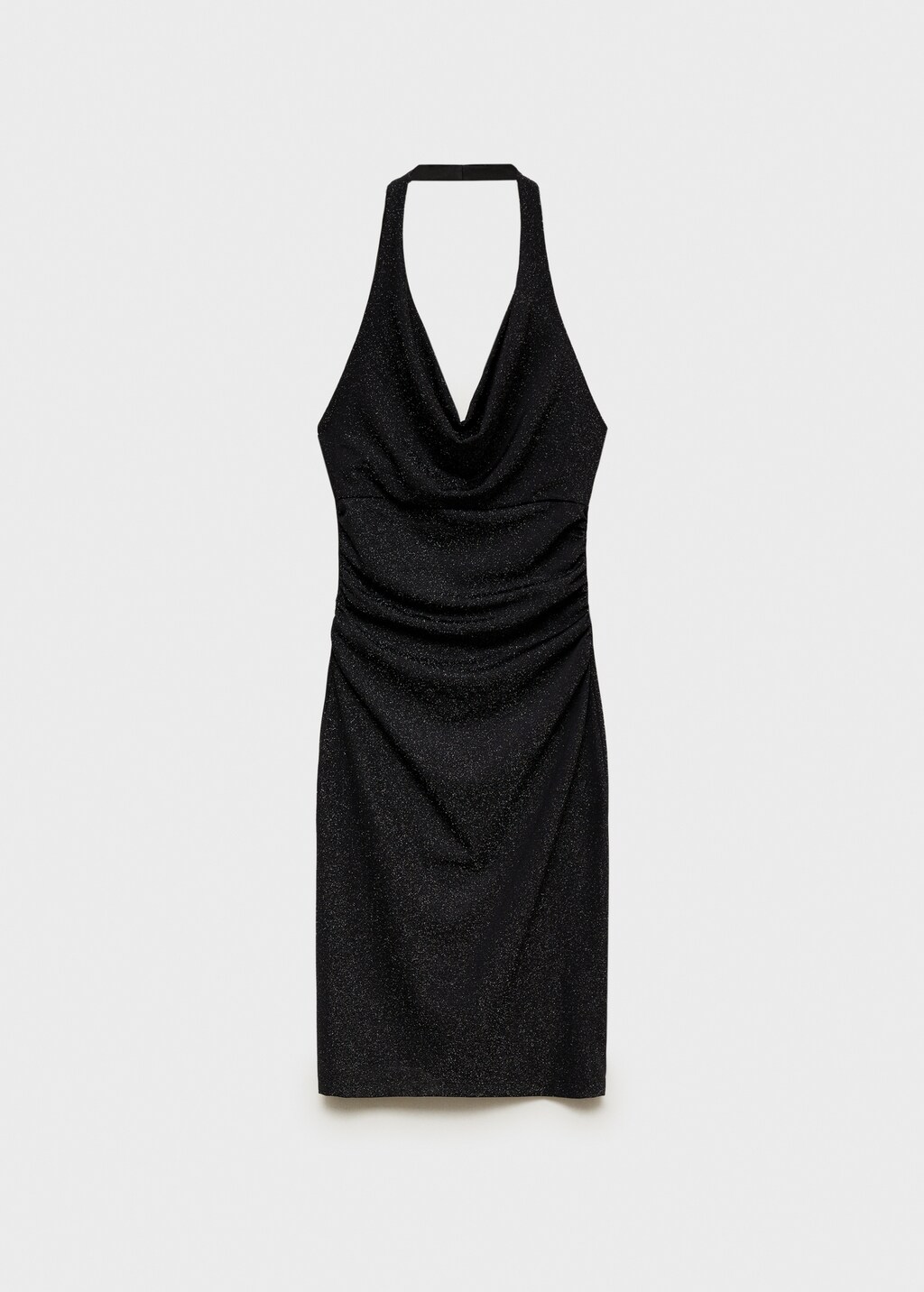 Puffed sleeves texture dress