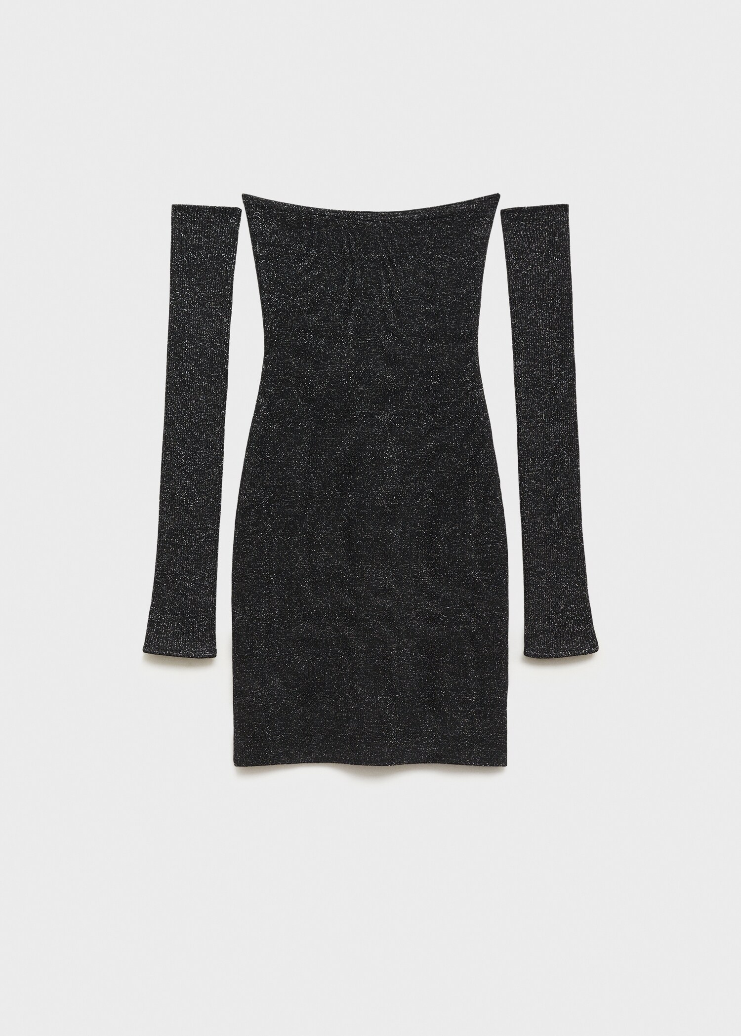 Strapless lurex dress - Article without model