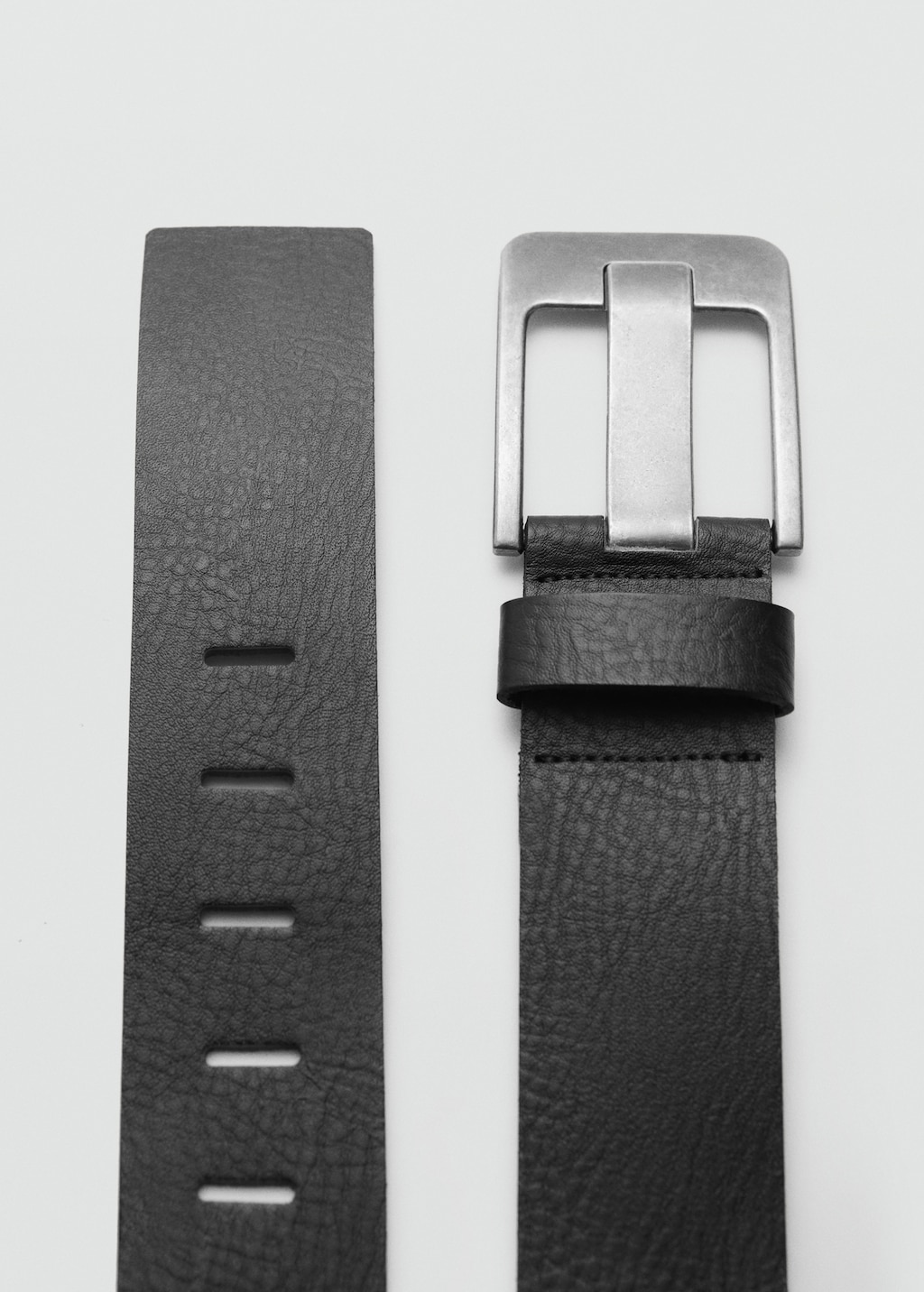 Ceinture large cuir