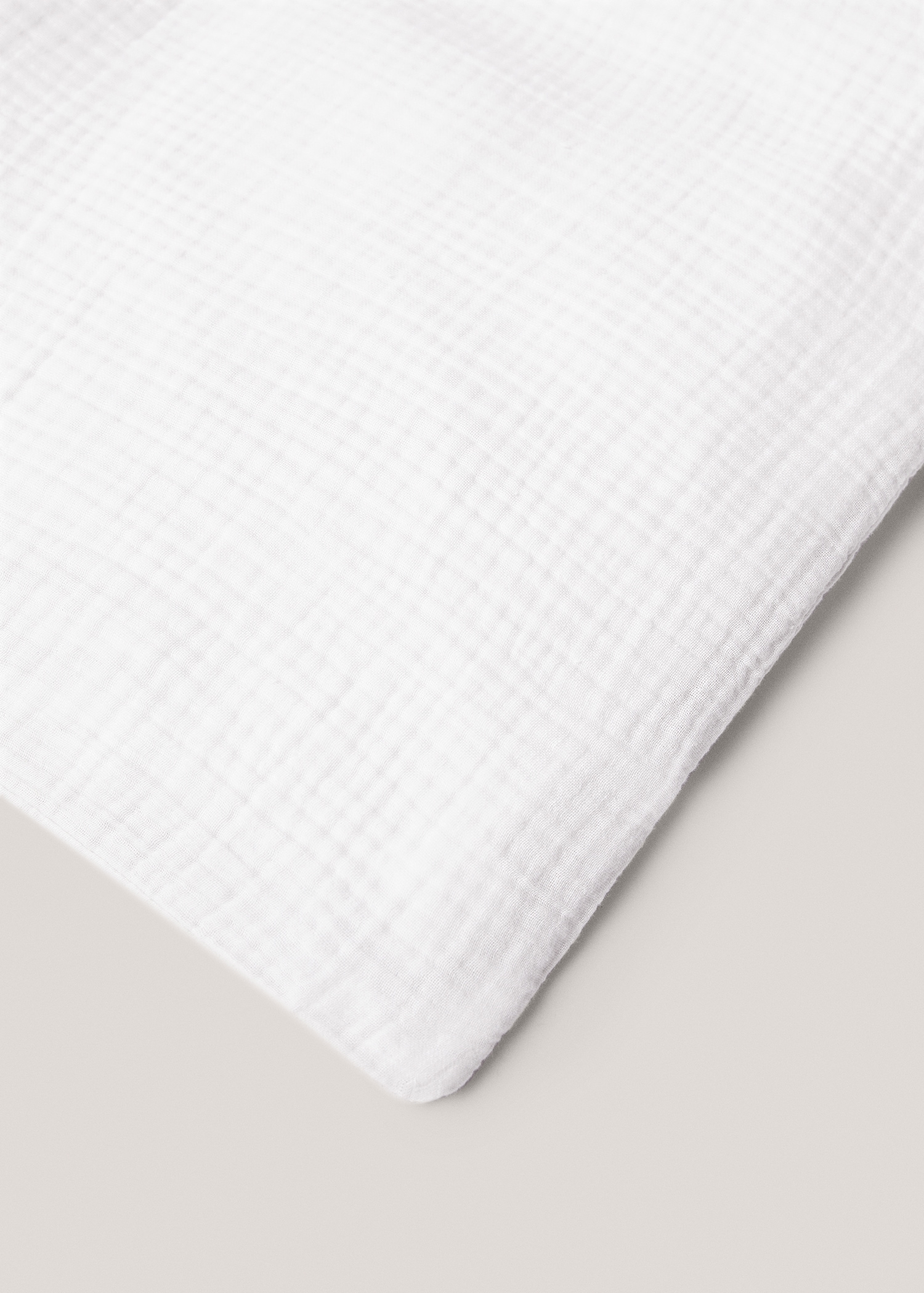 Cotton gauze duvet cover single bed - Details of the article 3