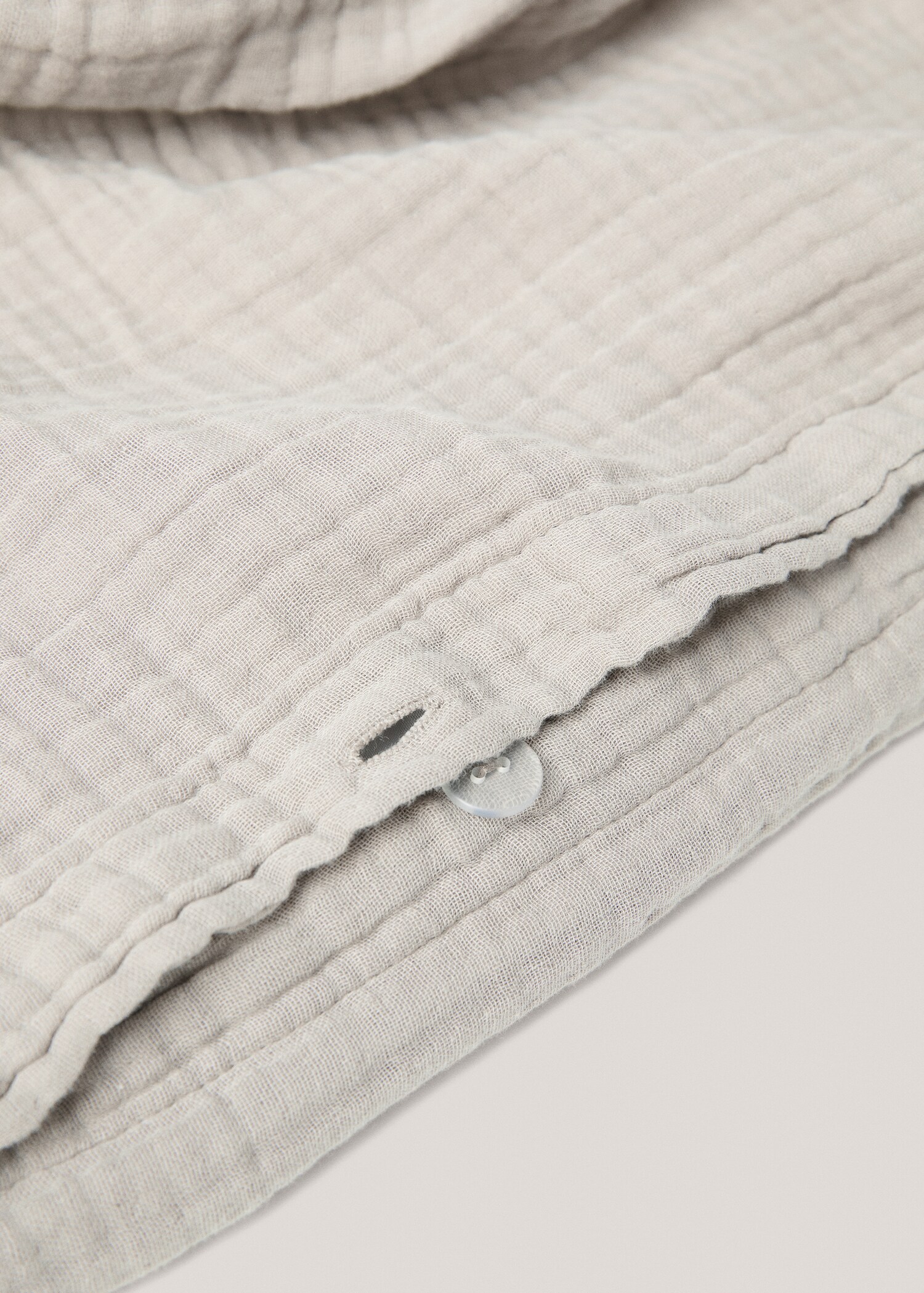 Cotton gauze duvet cover single bed - Details of the article 1