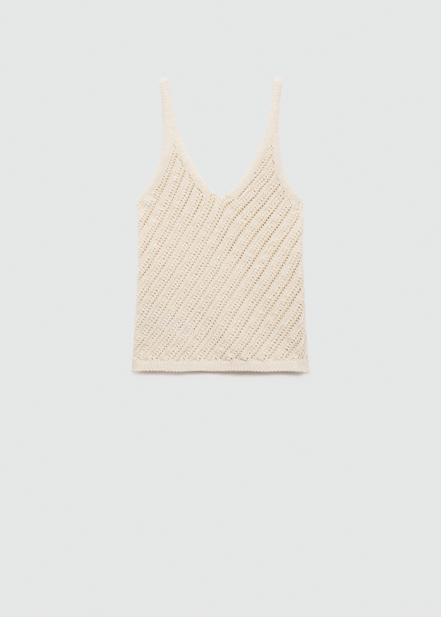 Crochet knitted top - Article without model