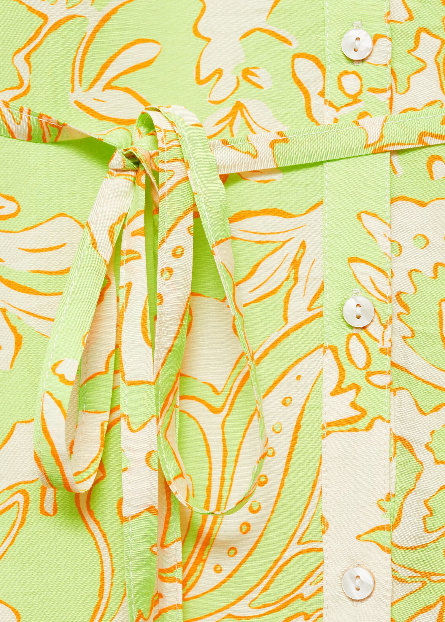 Robe imprimée à nœud - Détail de l'article 8